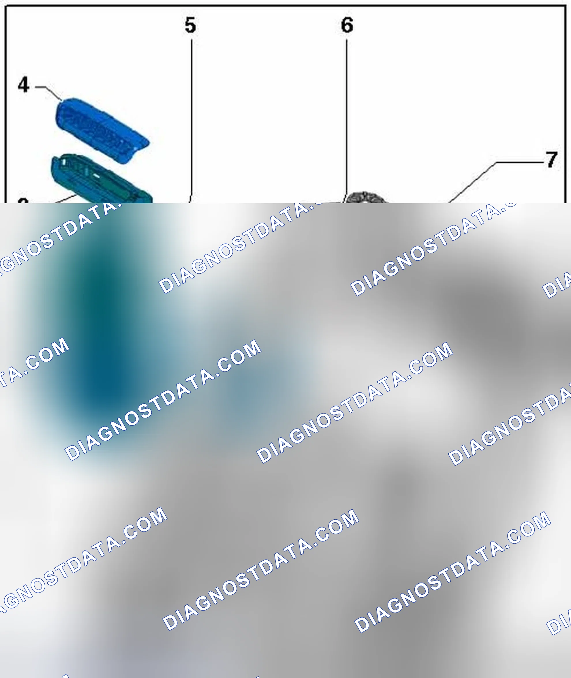 Scheme 541: CABIN HEATER ASSEMBLY OVERVIEW