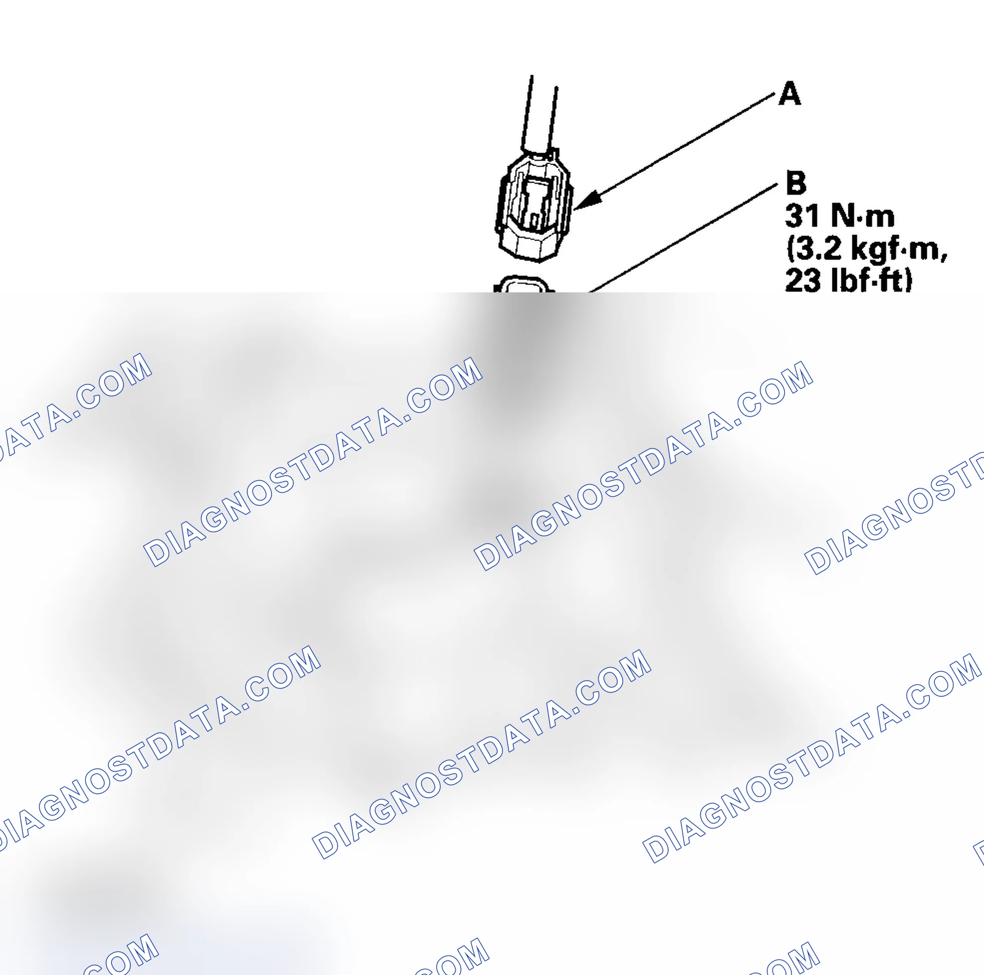 Scheme 347: Knock Sensor Replacement