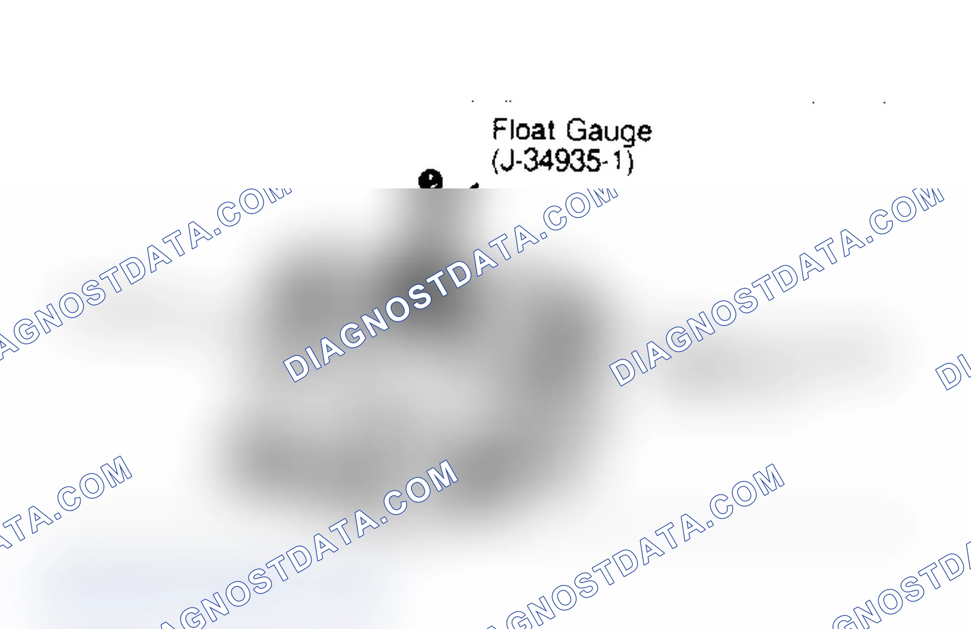 Scheme 31: Checking Float Level (On Vehicle)