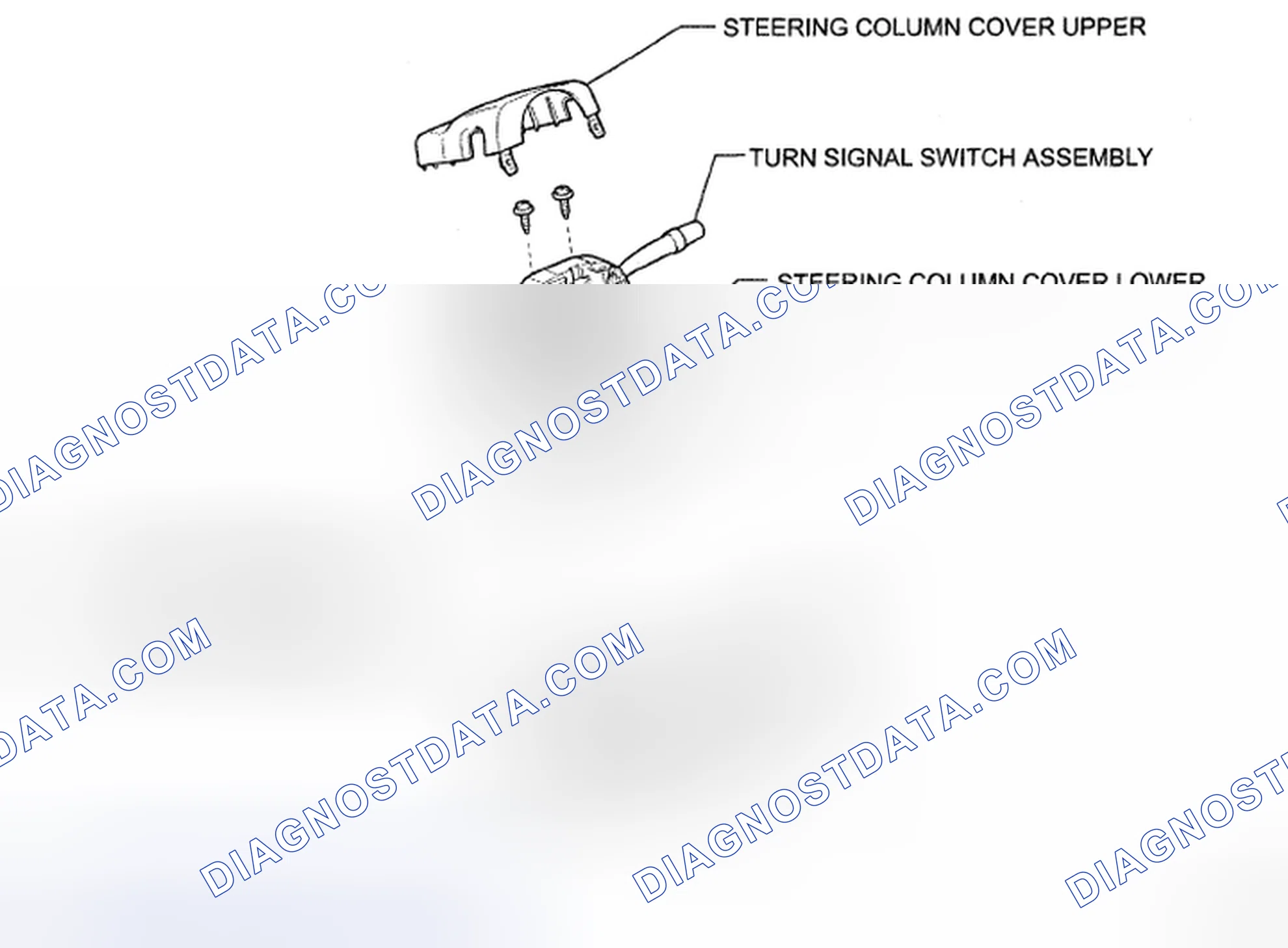 Scheme 188: Identifying Turn Signal Light Switch Components