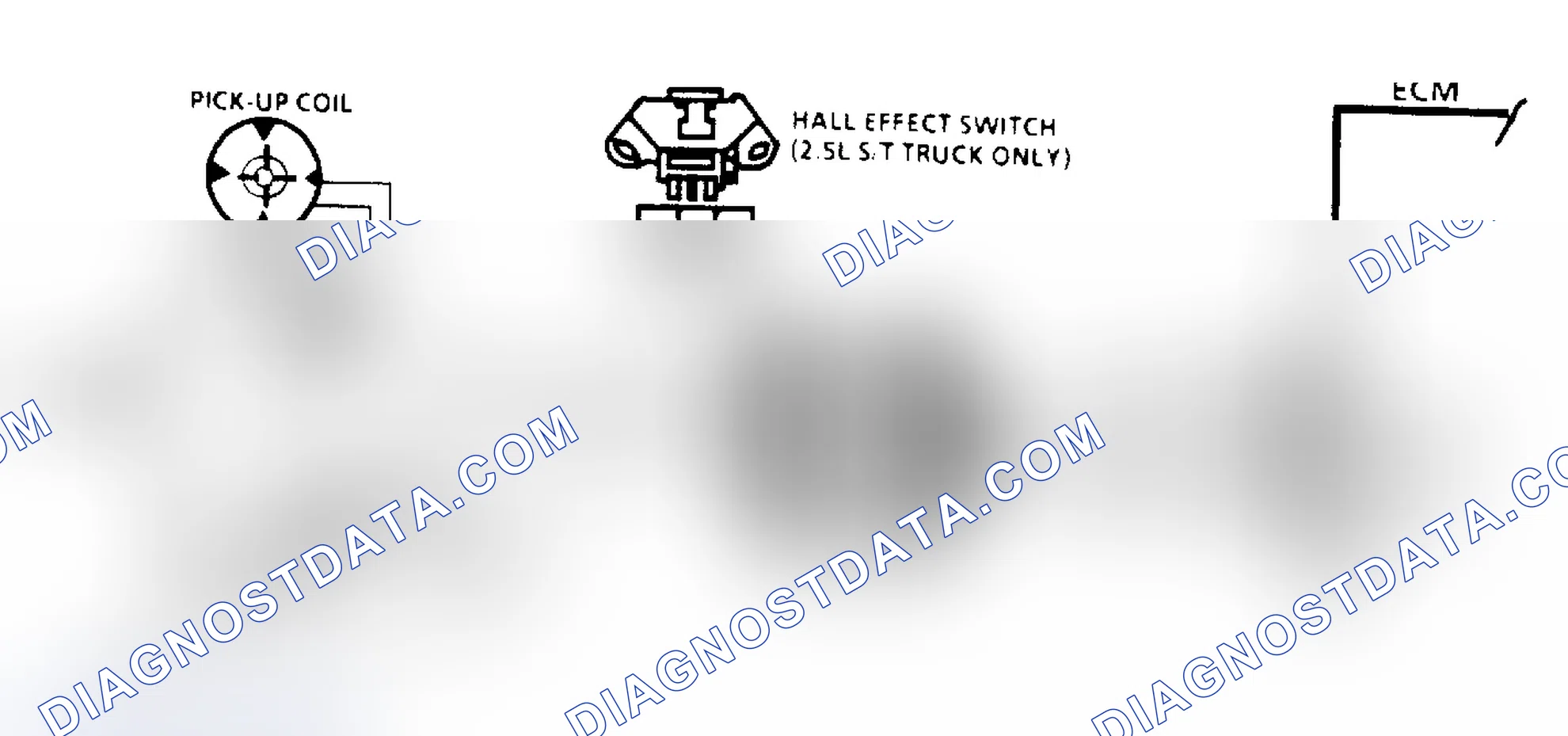 Scheme 109: Ignition System Check (Remote Coil) Schematic (2.5L "S/T" Series)