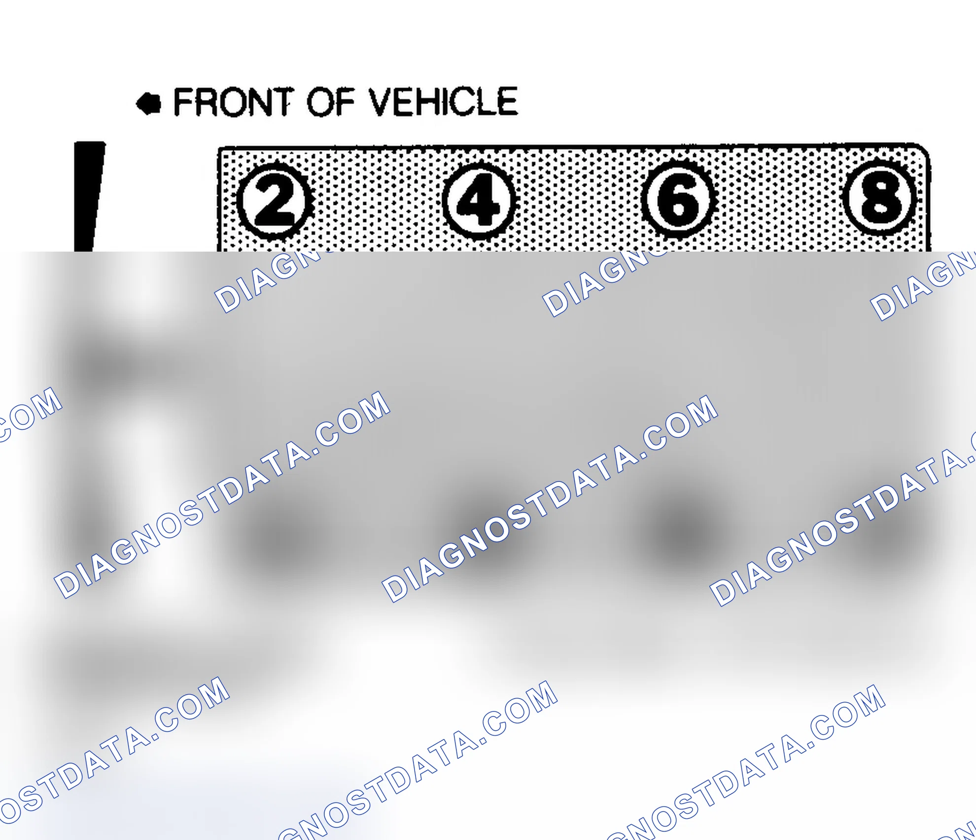 Scheme 3: Firing Order (6.5L Diesel)