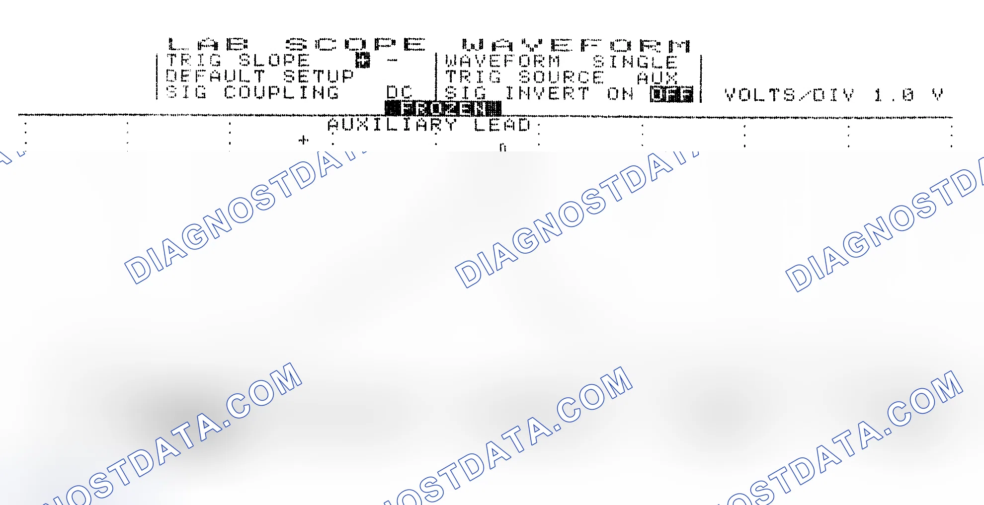 Scheme 19: Single Injector w/Excessive Current Flow - Current Pattern