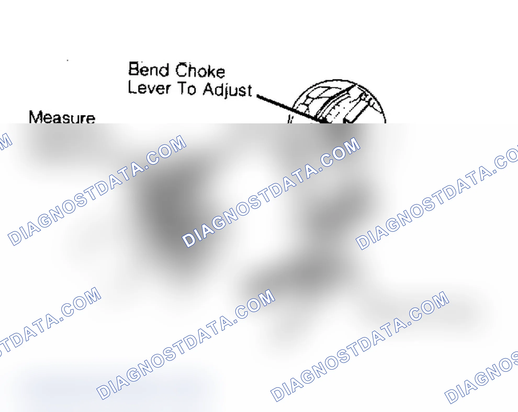 Scheme 18: Adjusting Choke Pull-Off Diaphragm