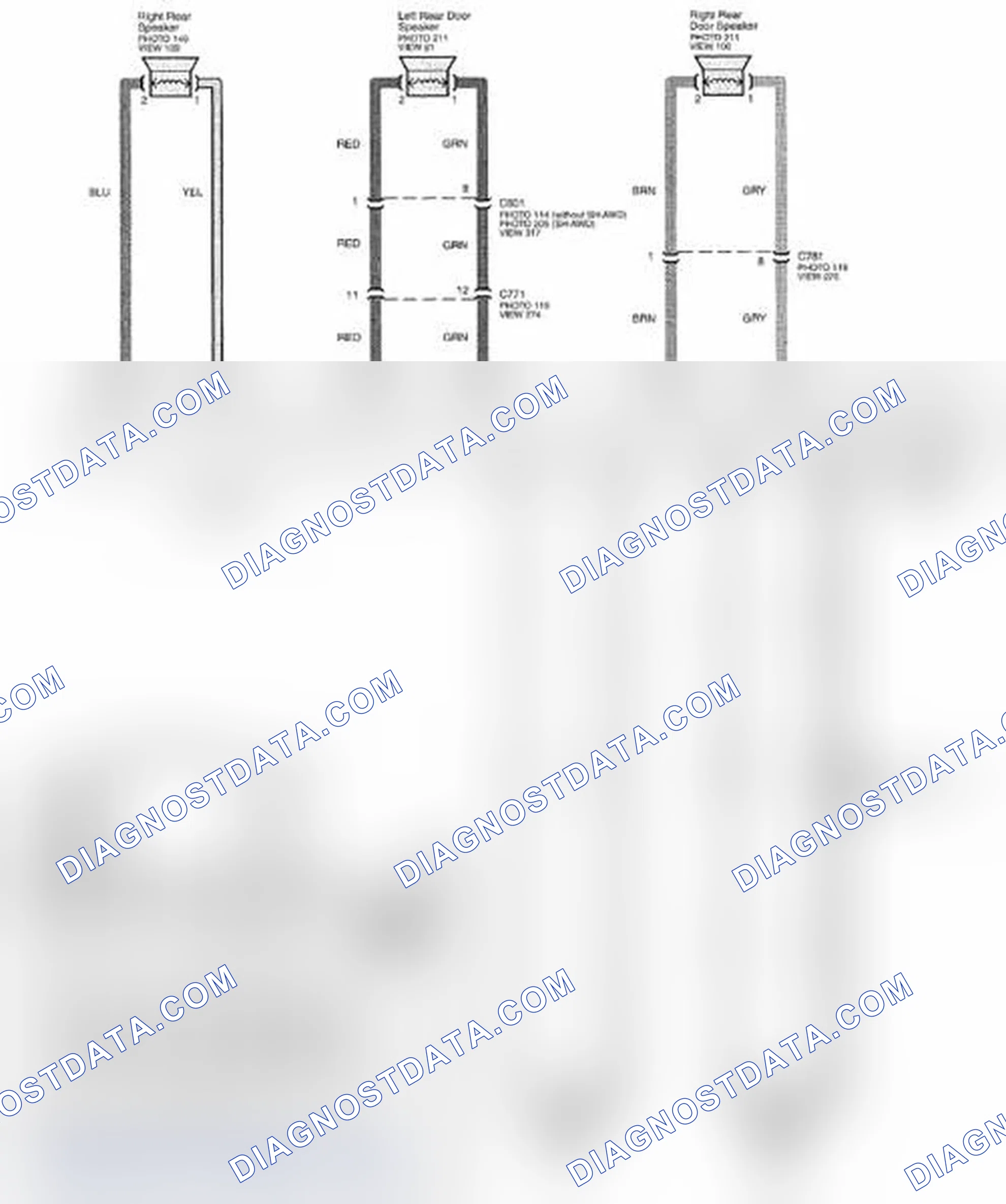 Scheme 452: Audio System Circuit Diagram - Navigation (Page 150-31)