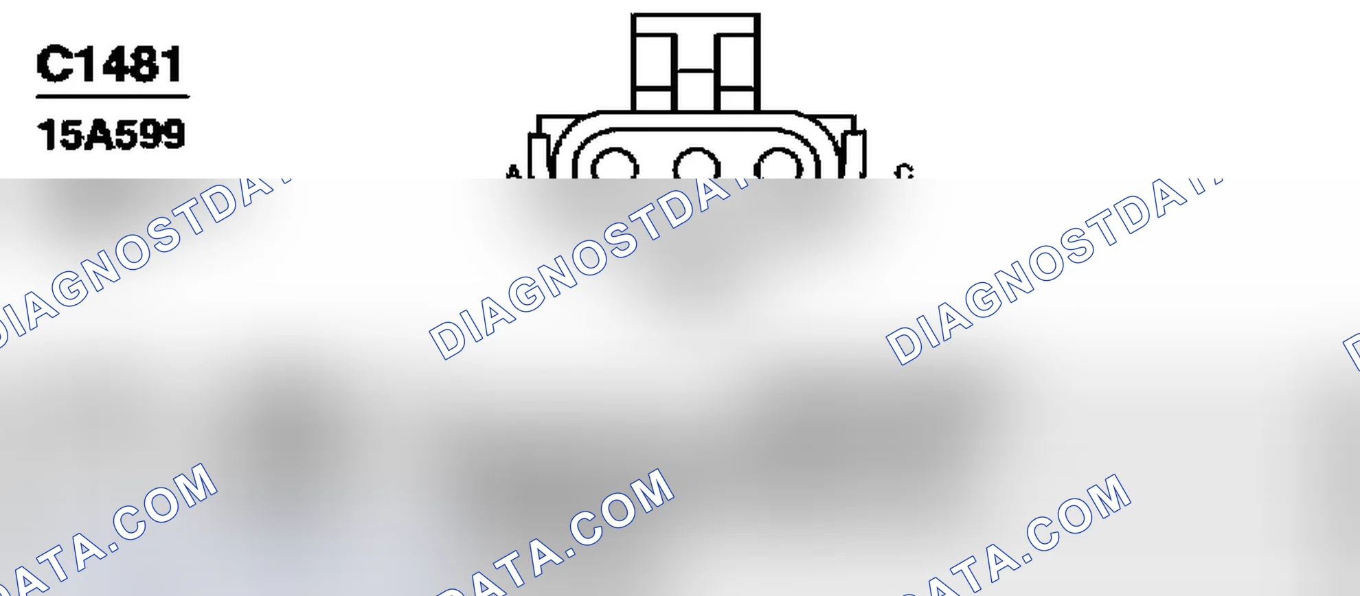 Scheme 312: Identifying Connectors C1481, C2003, C2007, C2008, C2015 & C2026