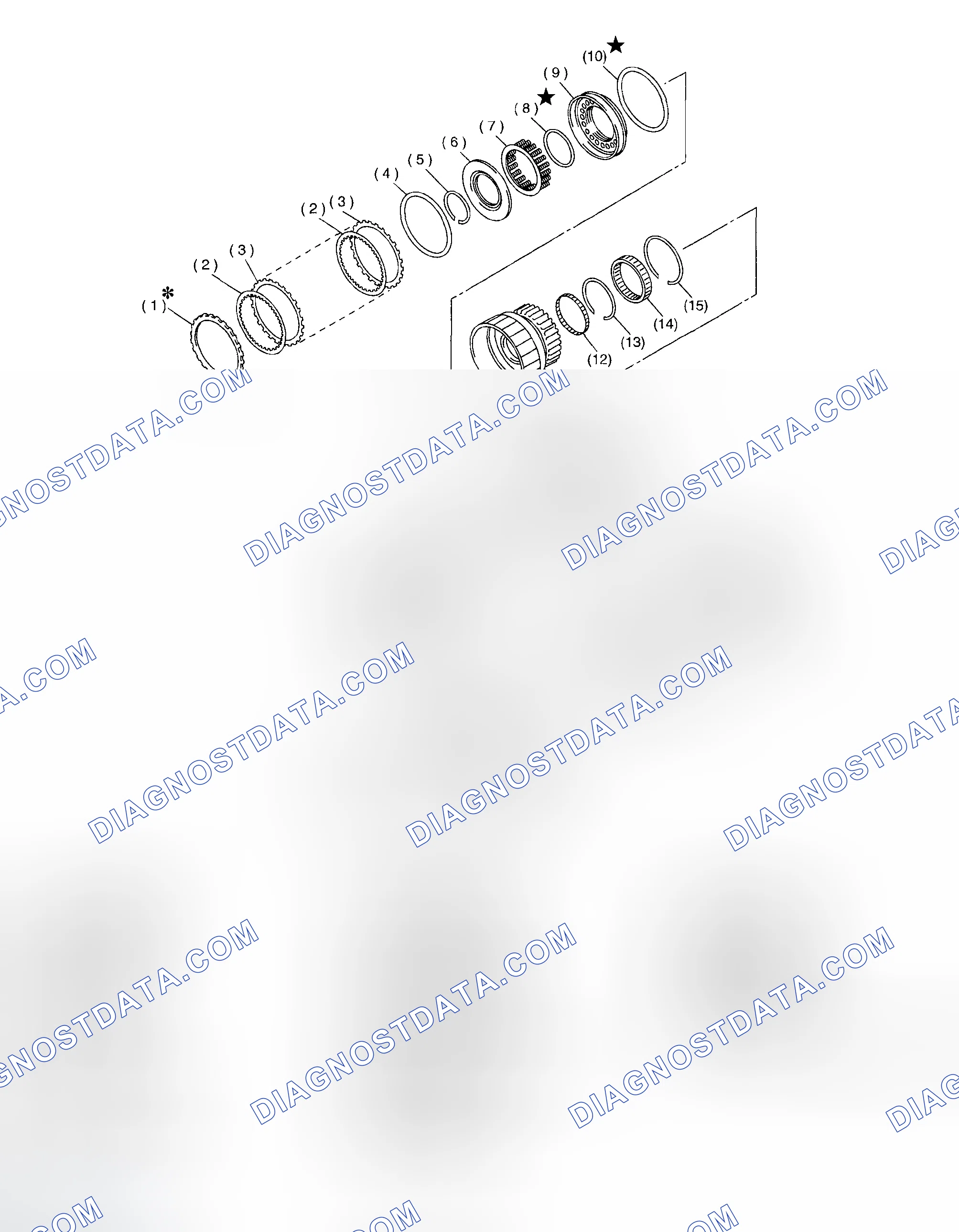 Scheme 110: LOW CLUTCH AND LOW & REVERSE BRAKE