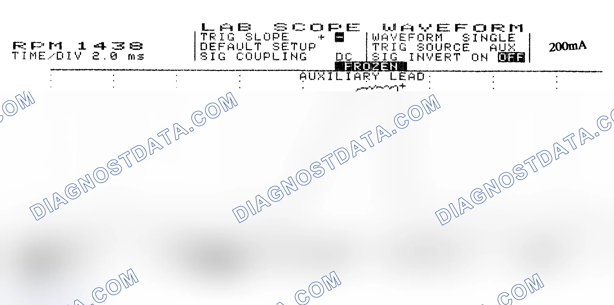 Scheme 15: Single Injector w/Normal Current Flow - Current Pattern