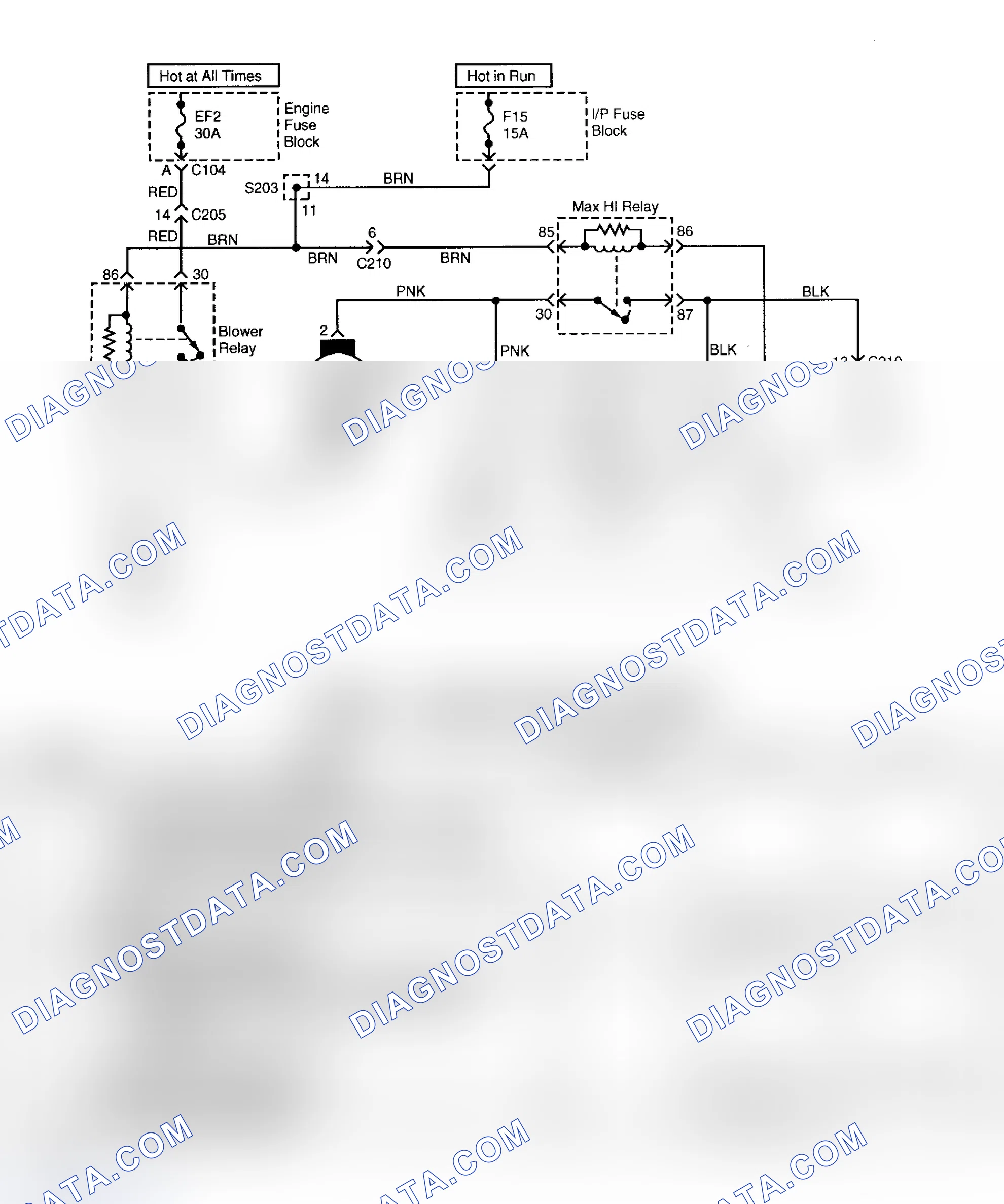 Scheme 23: DTC 7: MAX-HI RELAY ERROR