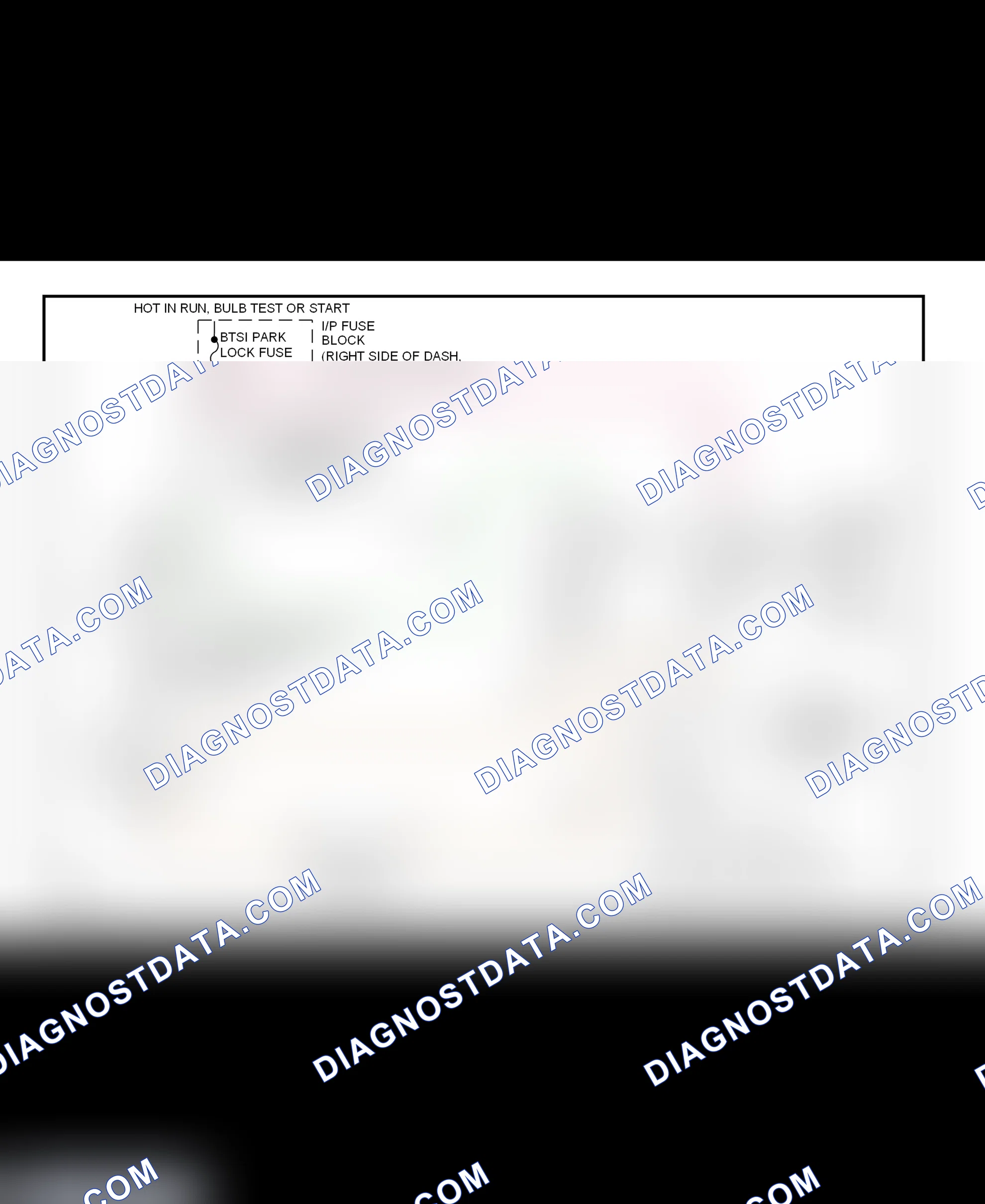 Fig. 30: Shift Interlock System Wiring Diagram (1999 Century & Regal)