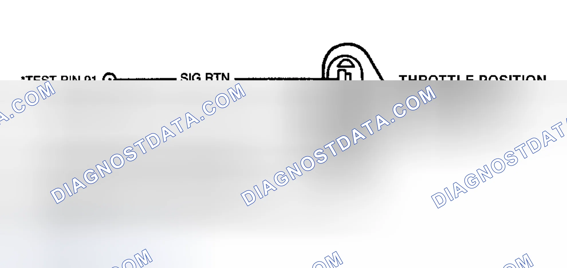 Scheme 19: Identifying TP Sensor Circuit & Connector Terminals