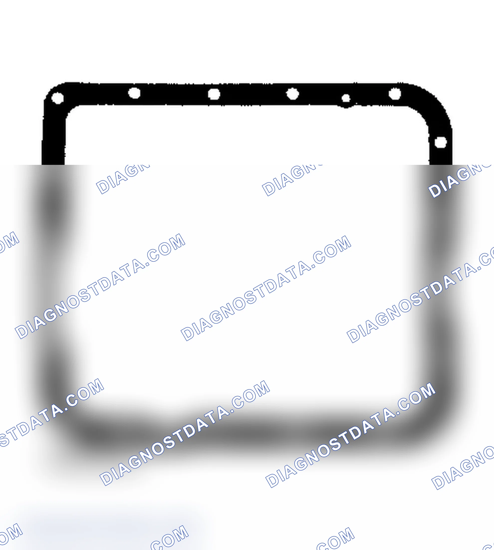 Scheme 59: Identifying Oil Pan Gasket (Hydra-Matic 4L60)