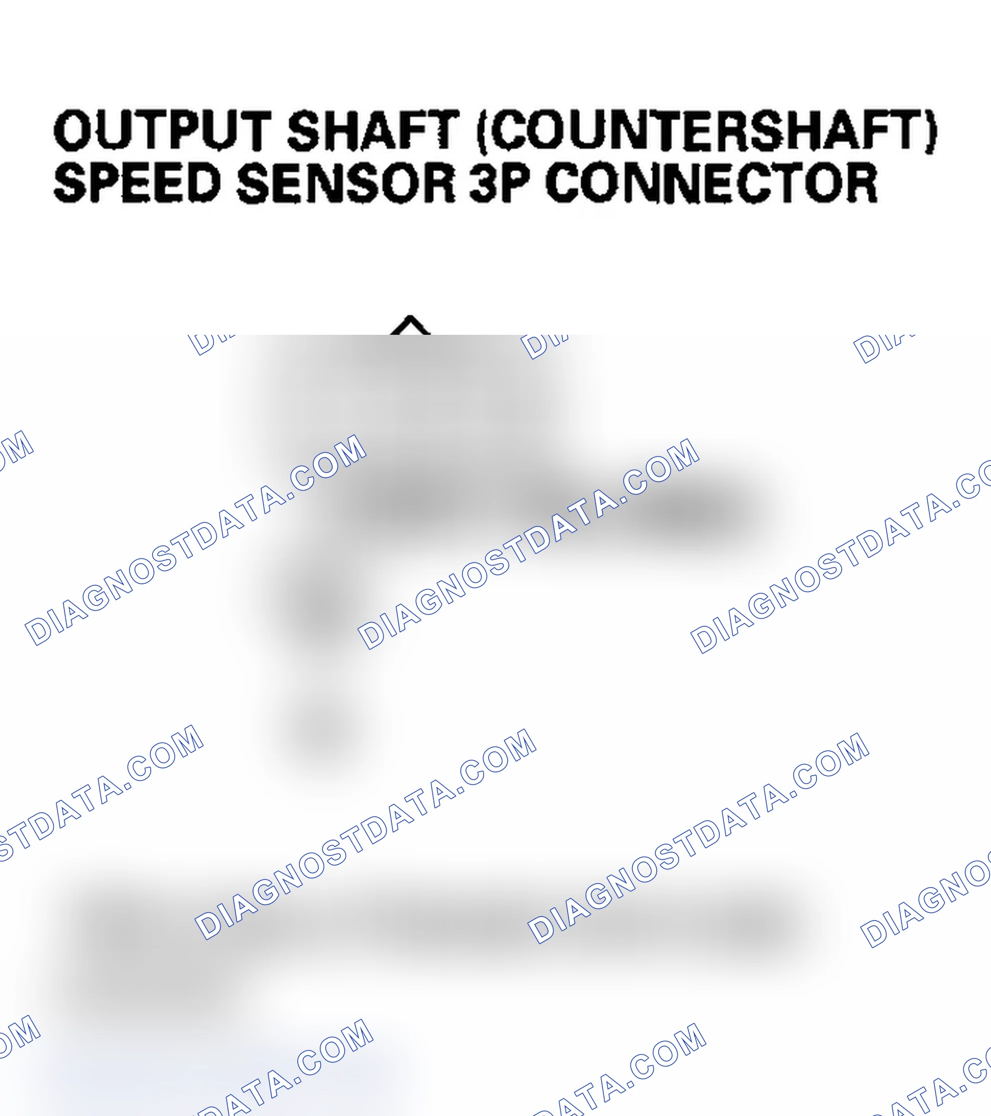 Scheme 173: DTC P0720: Output Shaft (Countershaft) Speed Sensor Circuit Malfunction (M/T) (2004-2005 Models)