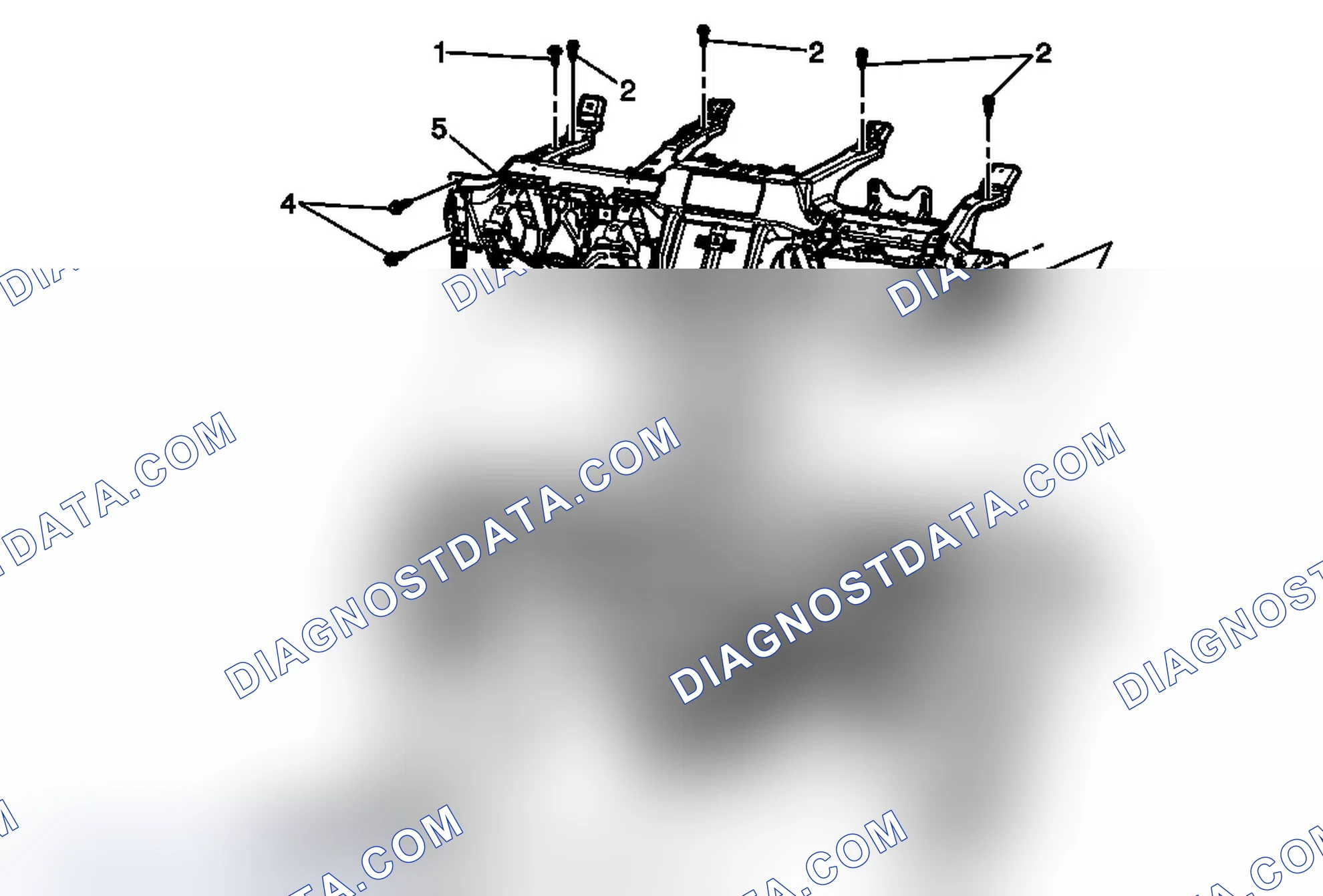 Scheme 150: Instrument Panel Carrier Replacement