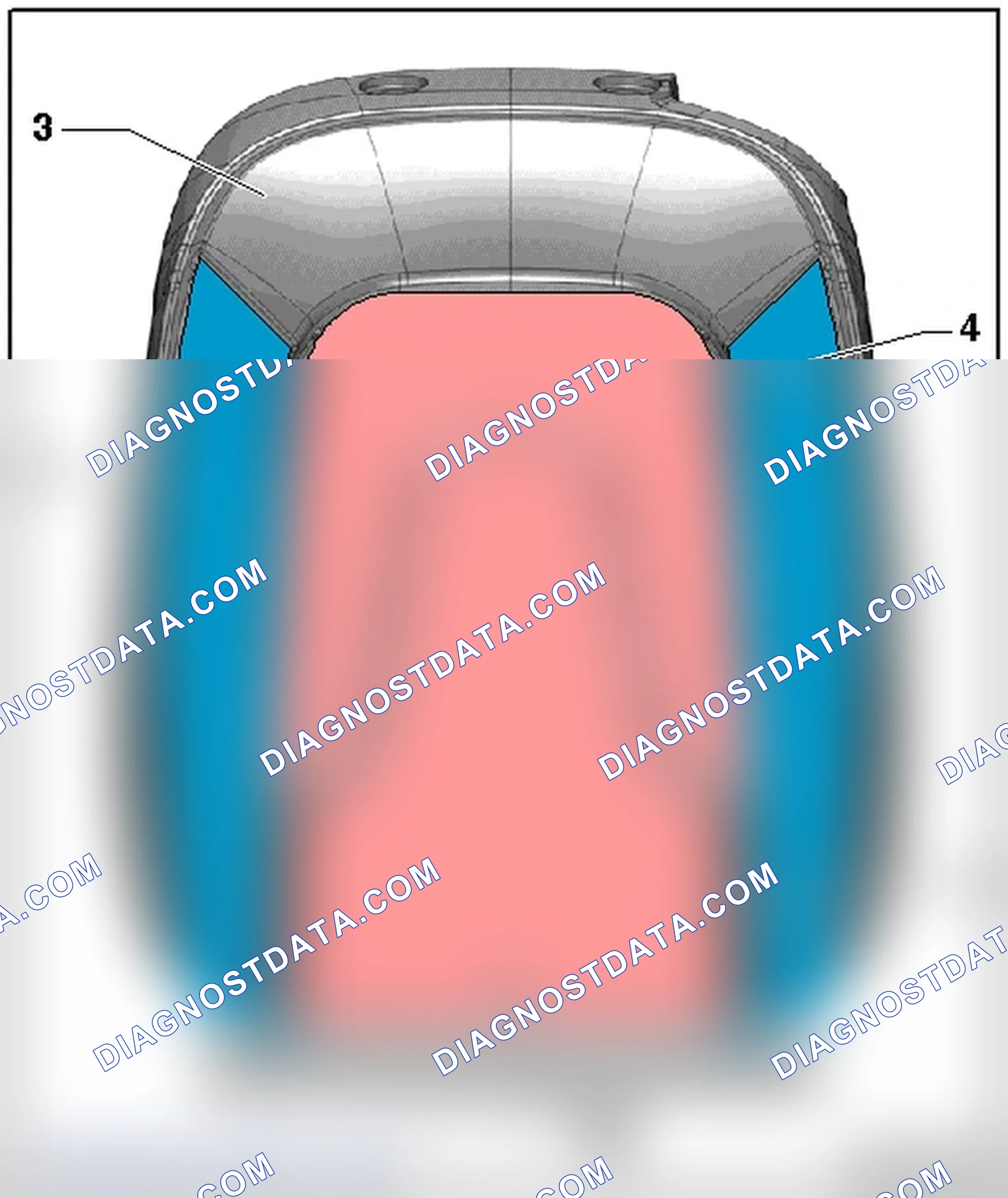 Scheme 636: BACKREST HEATING ELEMENT OVERVIEW, COMFORT SEAT