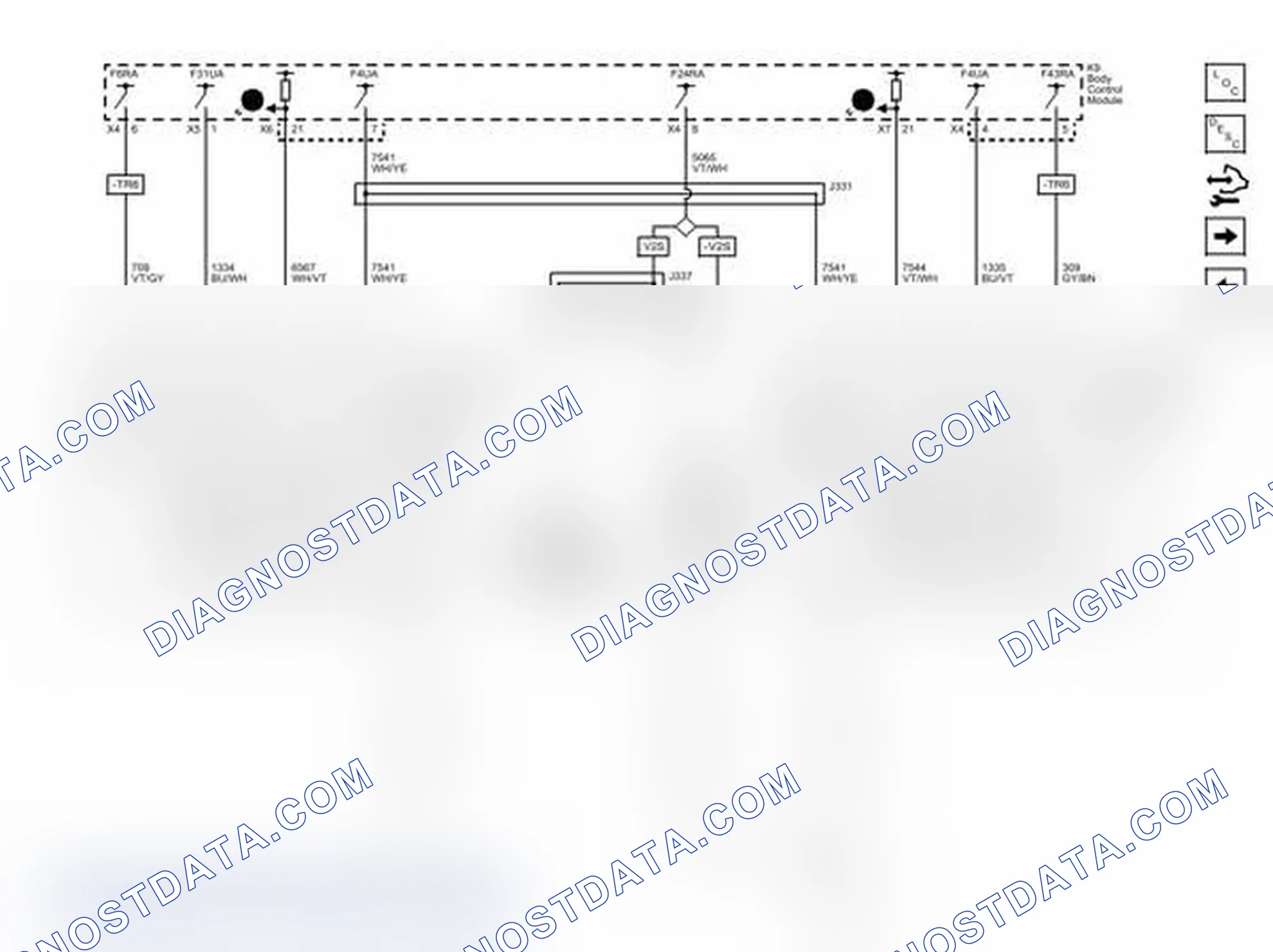 Scheme 43: Brake and Tail Lamp Assembly Lights (TVN)