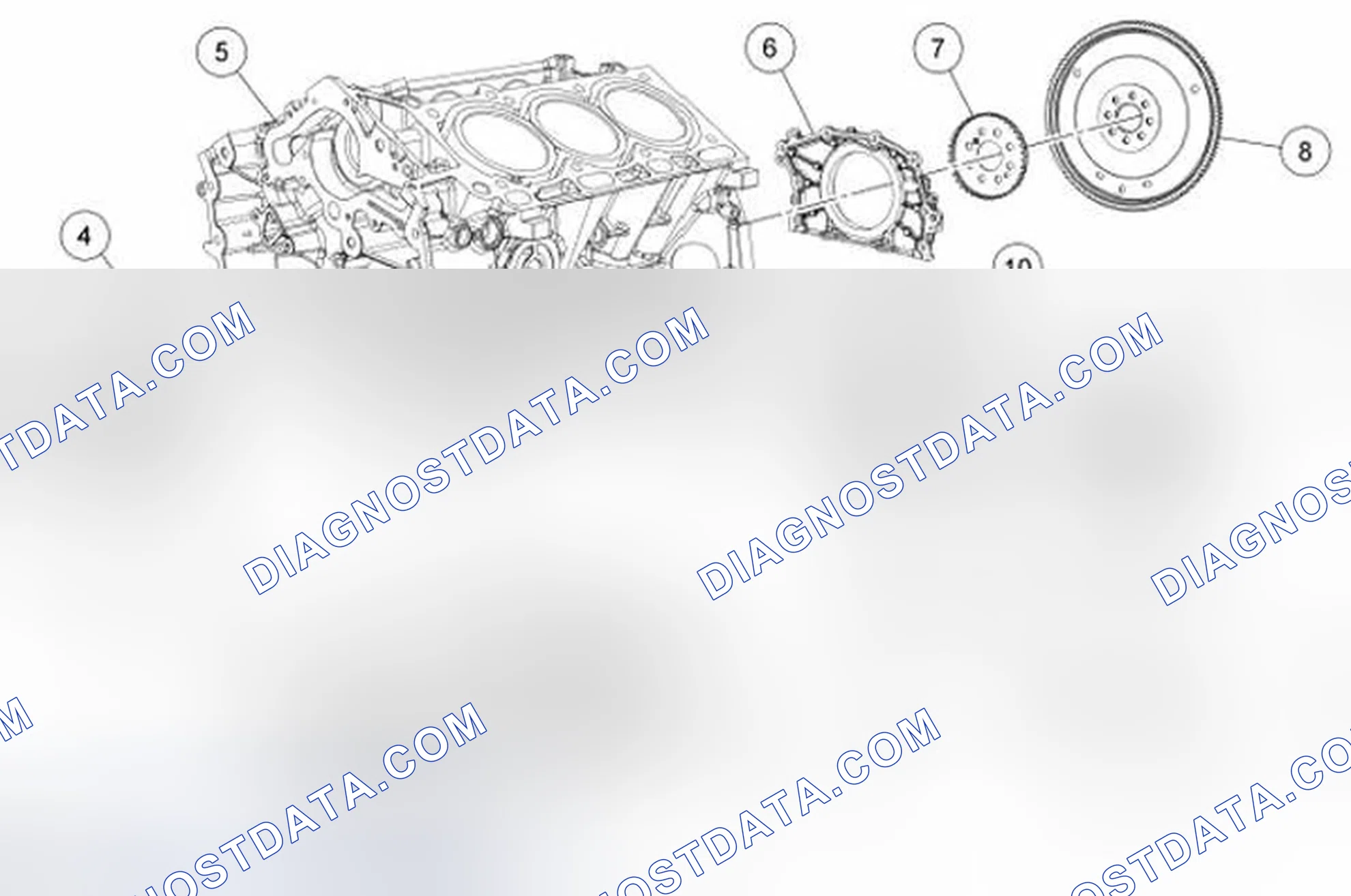 Scheme 343: Lower Engine Block (View 1)