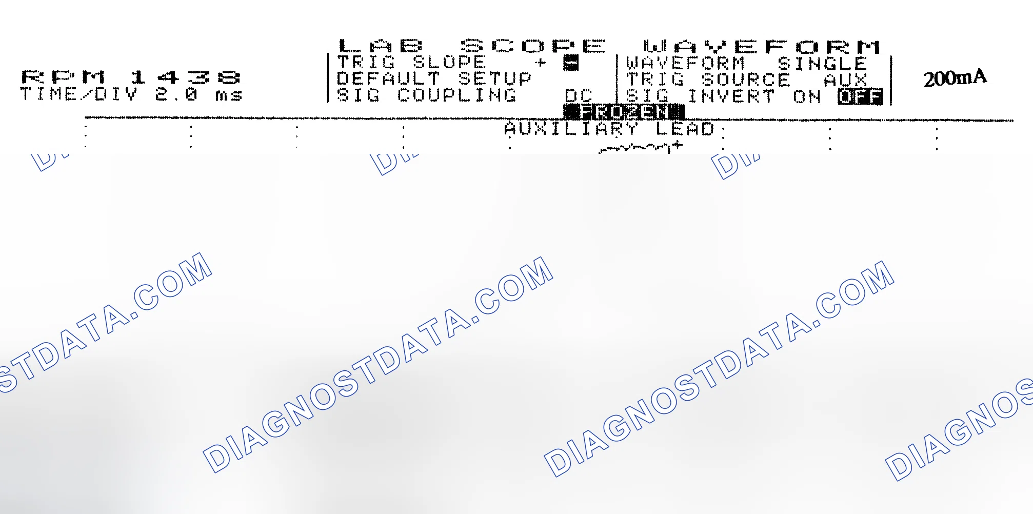 Scheme 15: Single Injector w/Normal Current Flow - Current Pattern