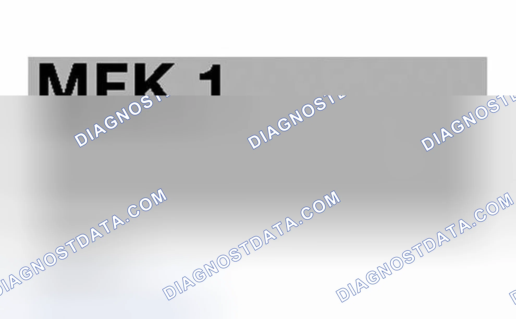Scheme 543: Identifying Test Connections (MFK1)