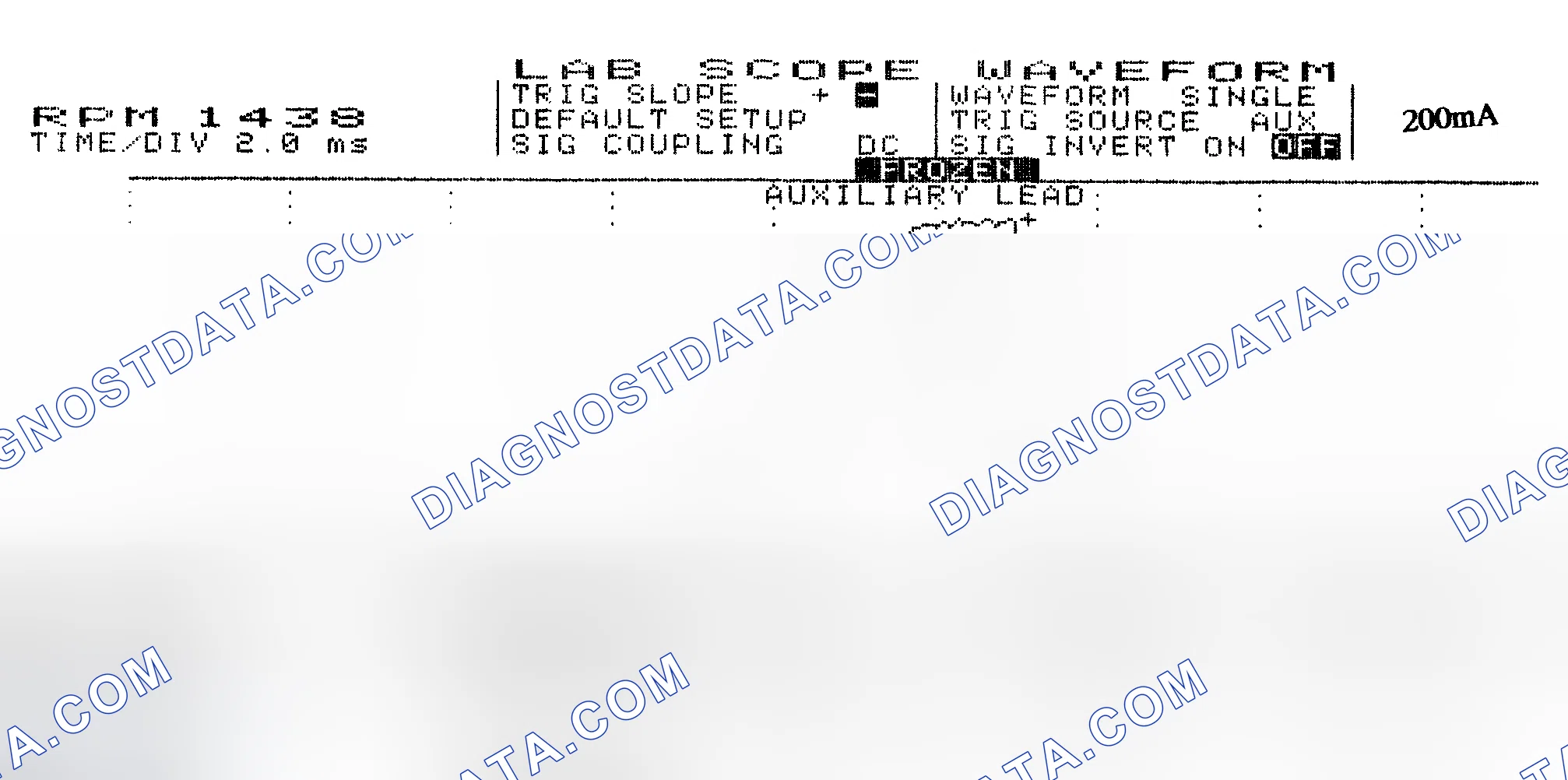 Scheme 15: Single Injector w/Normal Current Flow - Current Pattern