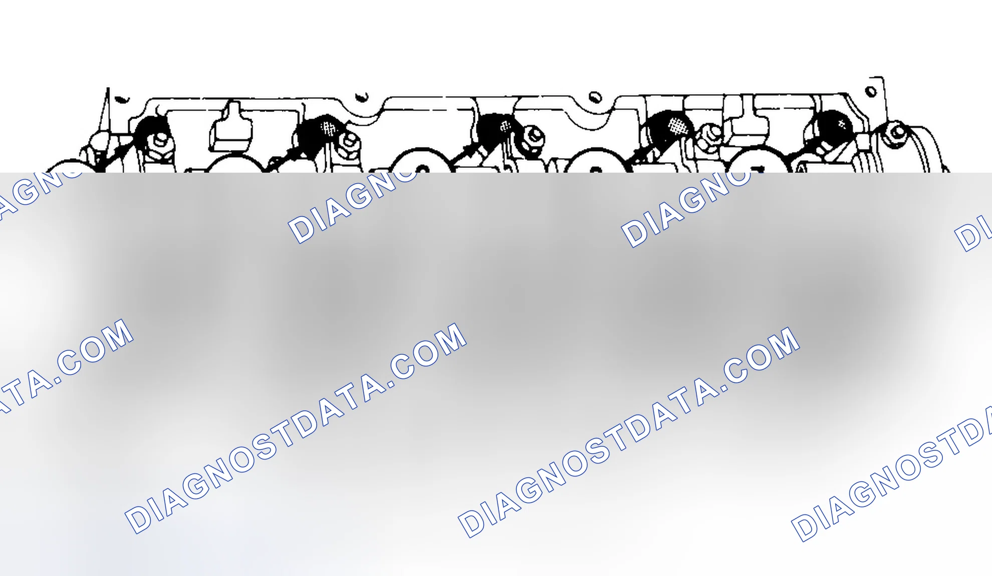 Scheme 7: Typical Cylinder Head Tightening or Loosening Sequence