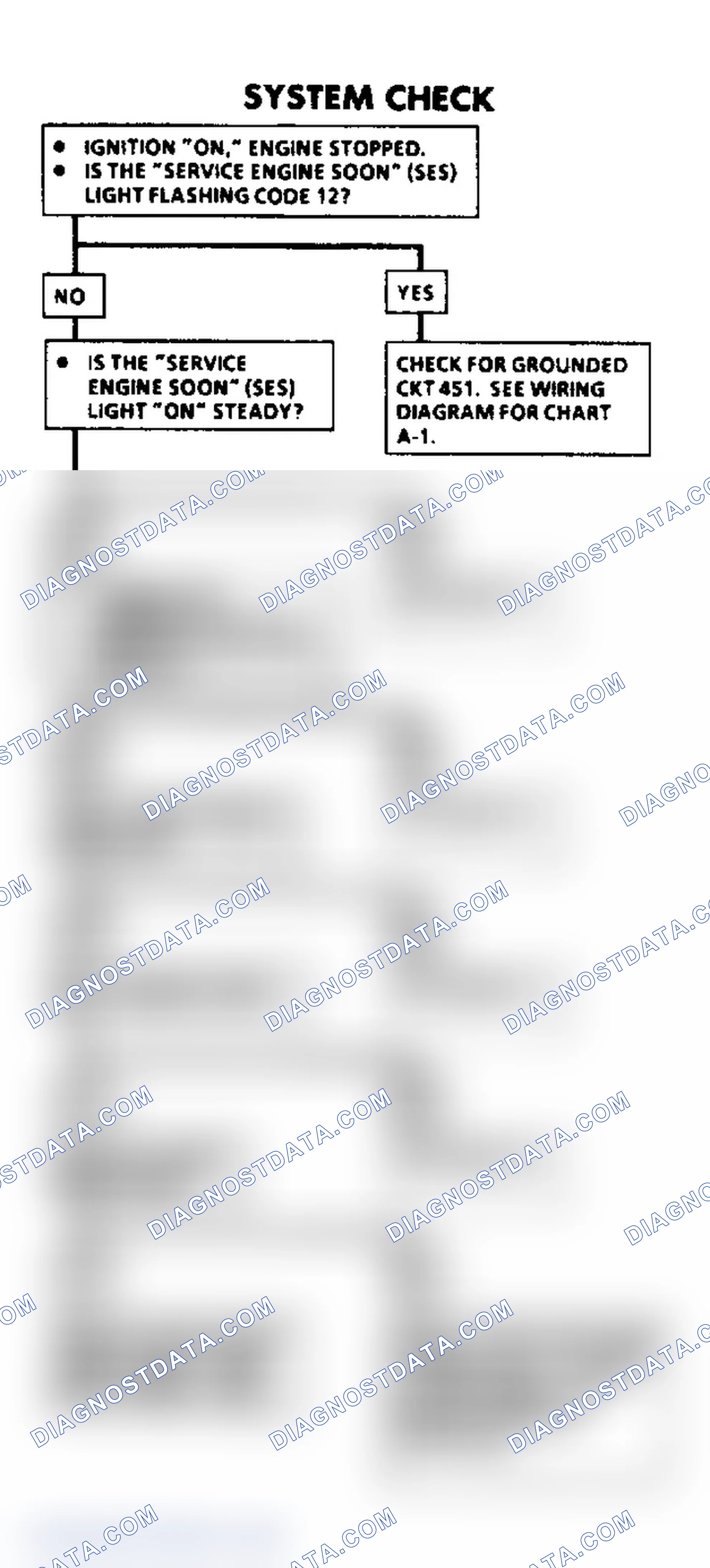 Scheme 83: System Check Flow Chart