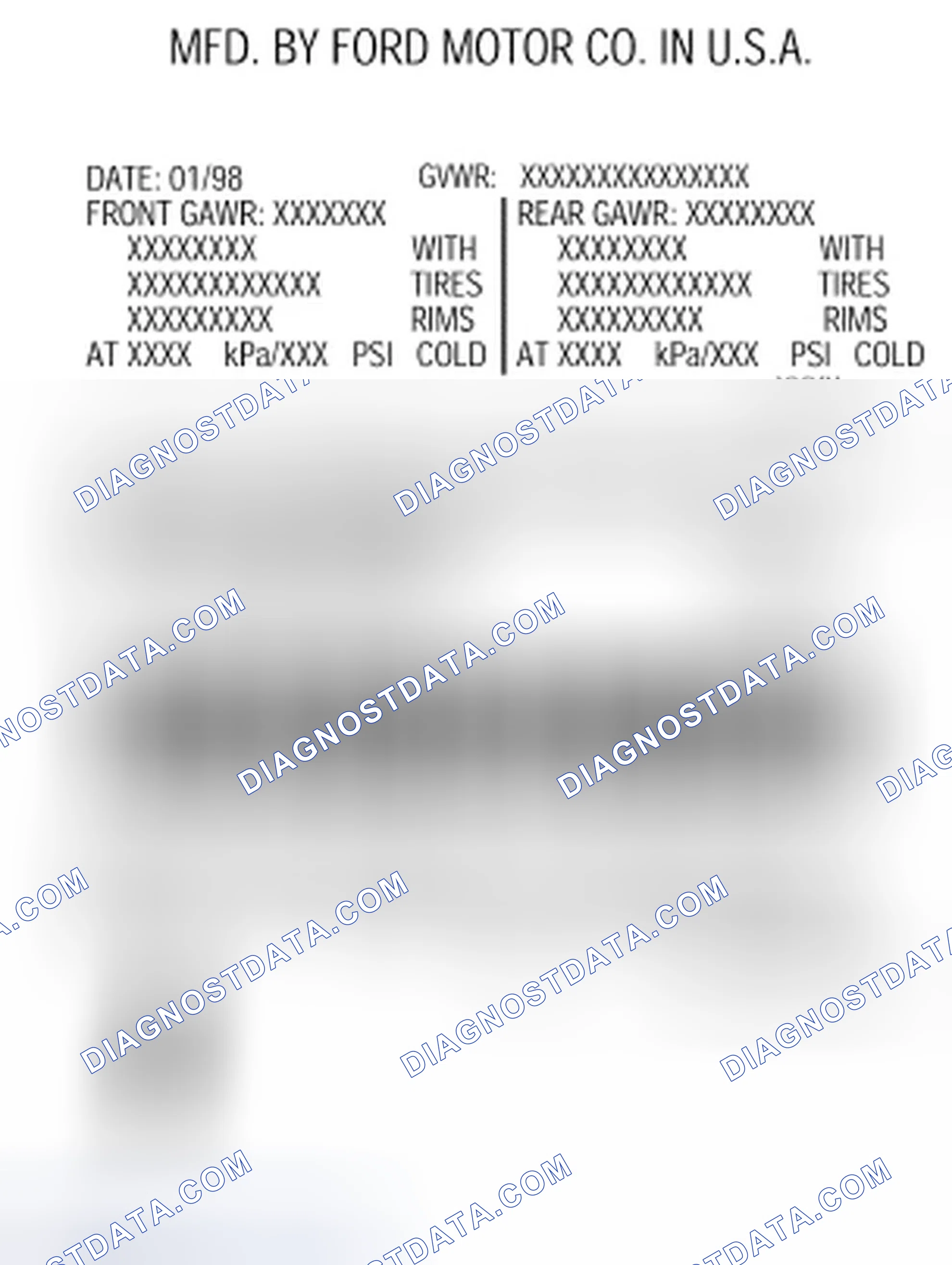 Scheme 35: Brake Codes - Ford Freestyle