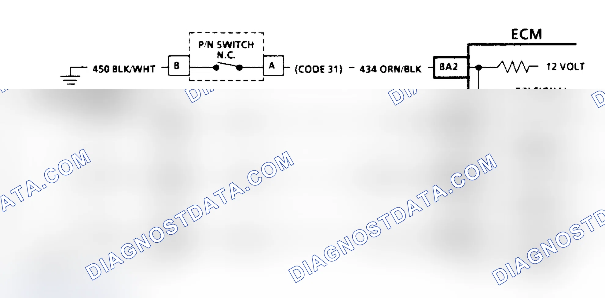 Scheme 167: CODE 27, 28 OR 29 GEAR SWITCH CIRCUITS - 3.8L