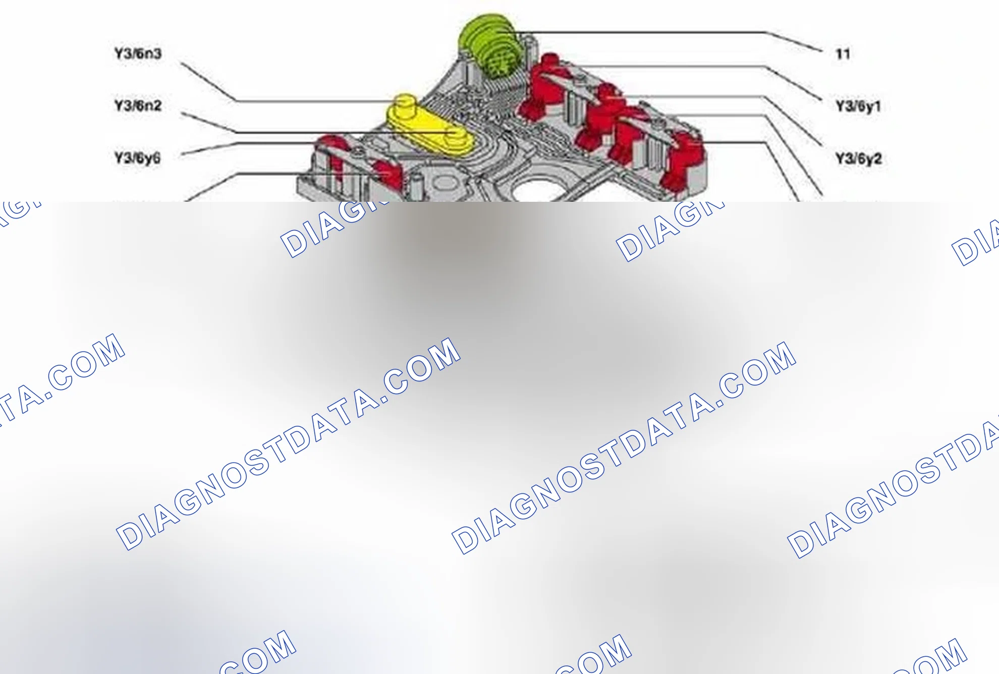 Fig. 3: Automatic Transmission Electric/Electronic Components Location