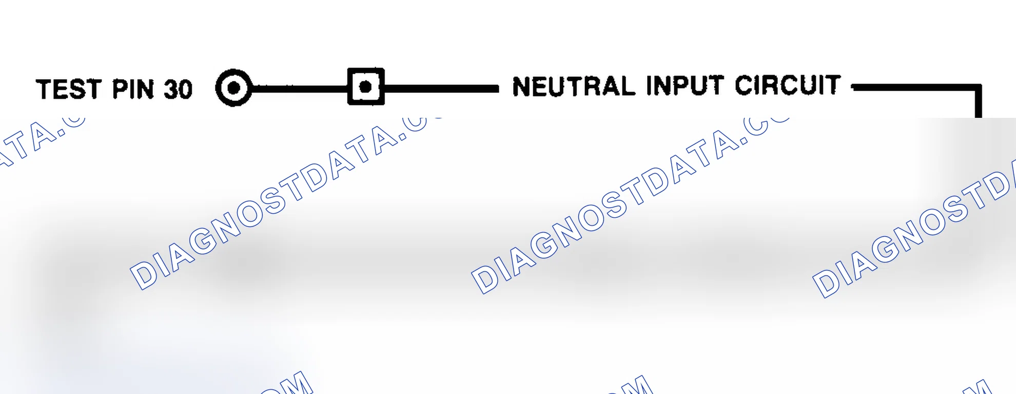 Scheme 72: Neutral Drive Input Circuit for 2.3L EFI/Turbo with M/T.