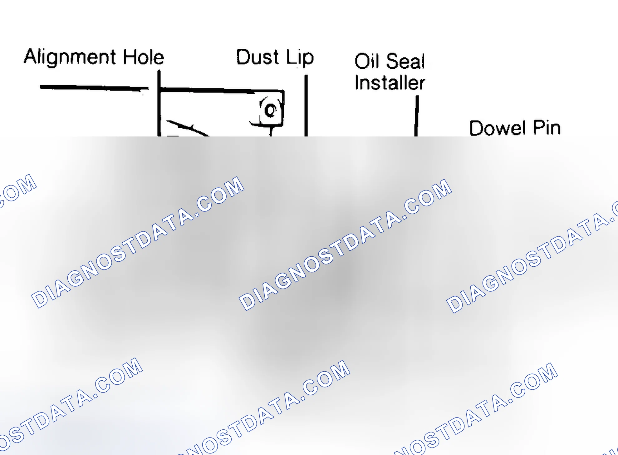 Scheme 10: Installing Typical One-Piece Oil Seal