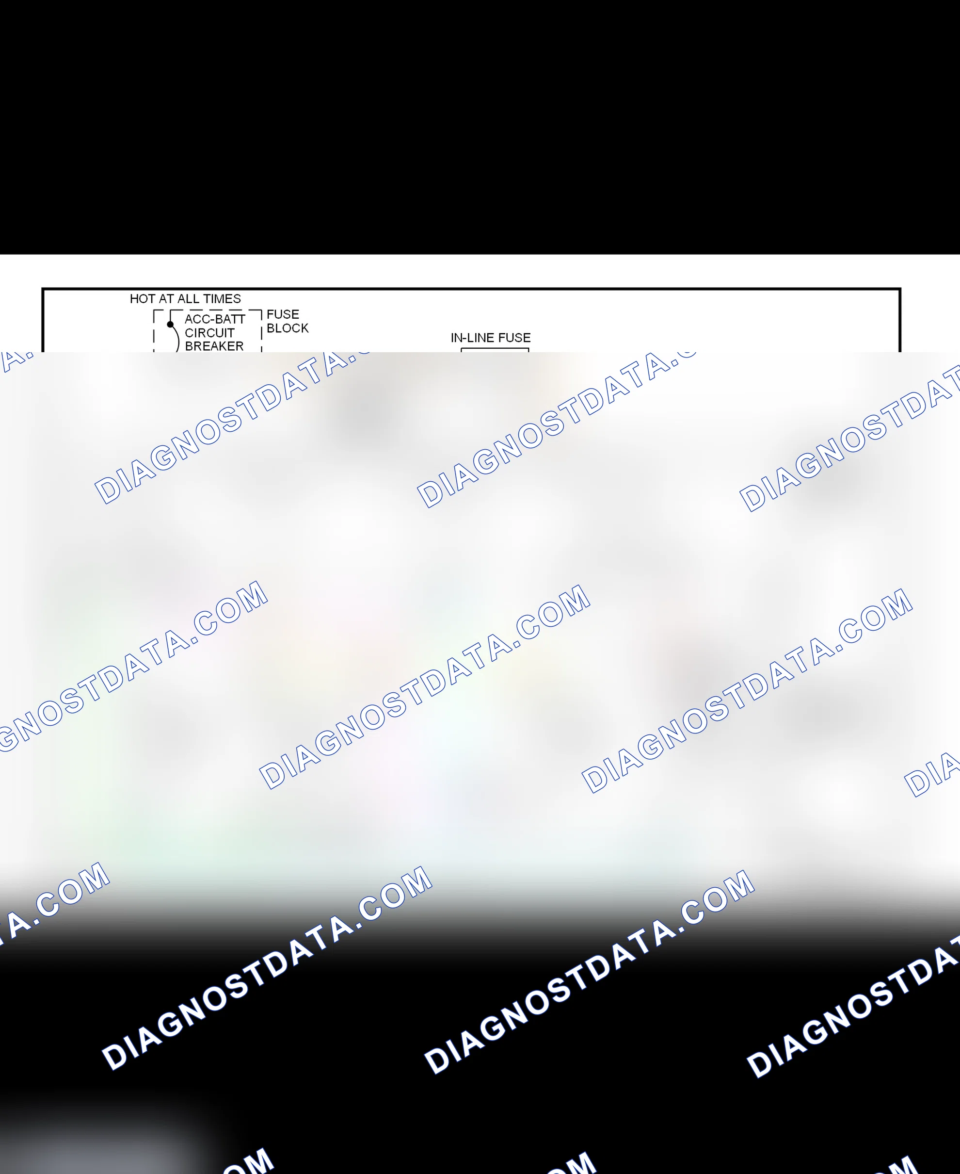 Scheme 2: Power Mirrors Wiring Diagram (1992-93)