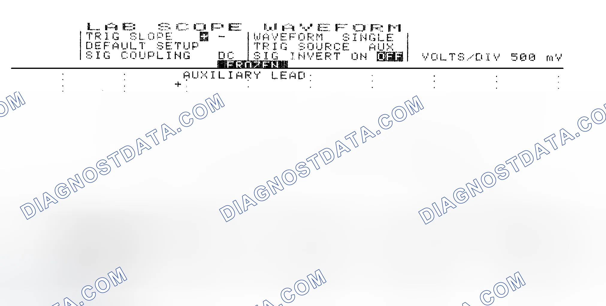 Scheme 14: Single Injector w/Excessive Current Flow - Current Pattern