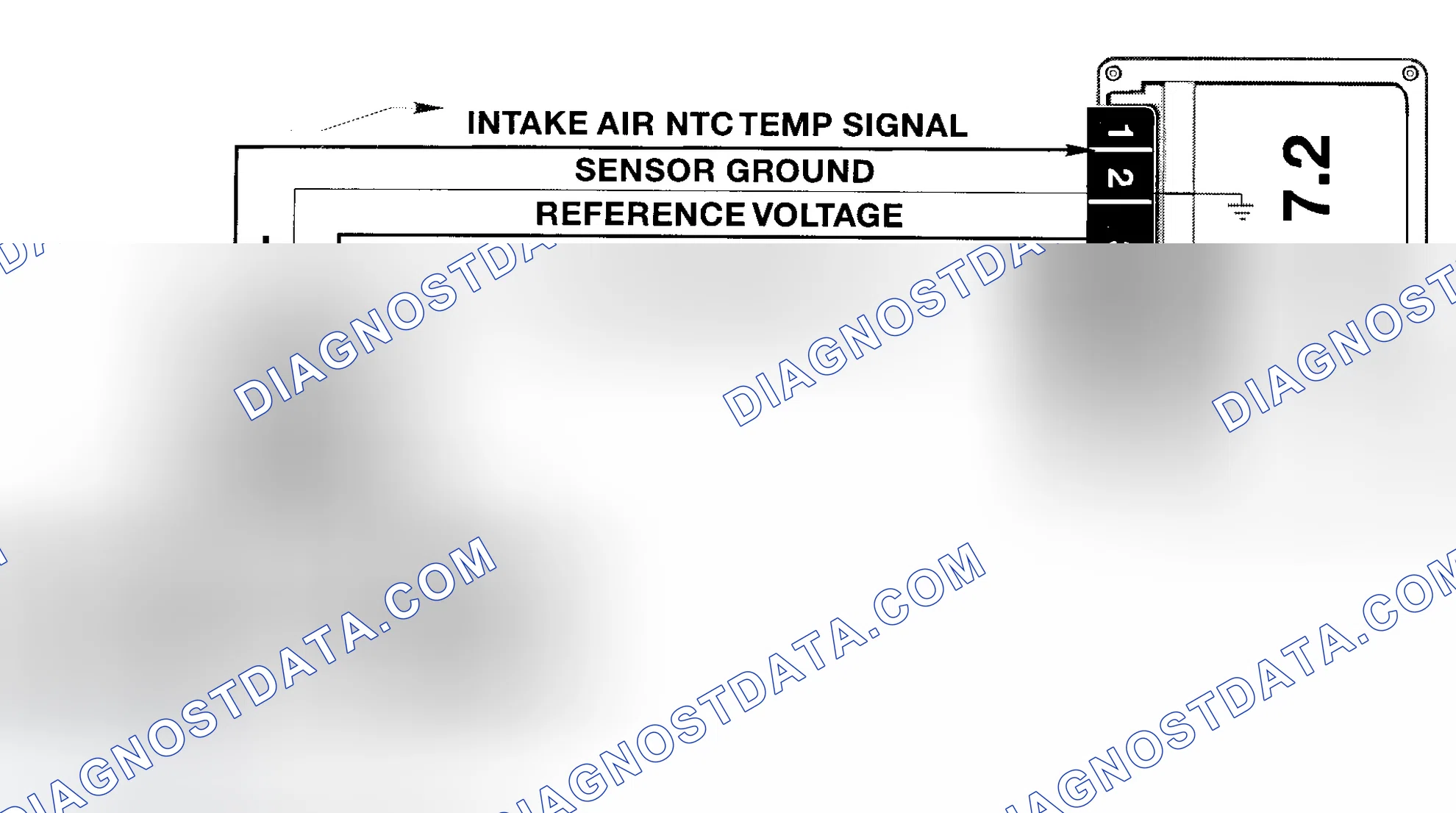 Scheme 14: Hot Film Air Mass Sensor