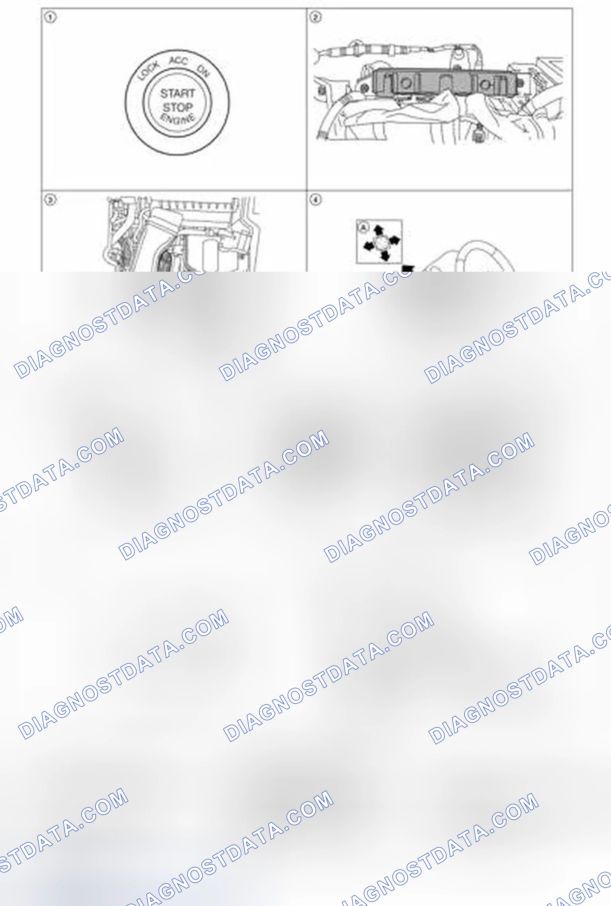 Scheme 225: MEMORY FUNCTION : Component Parts Location