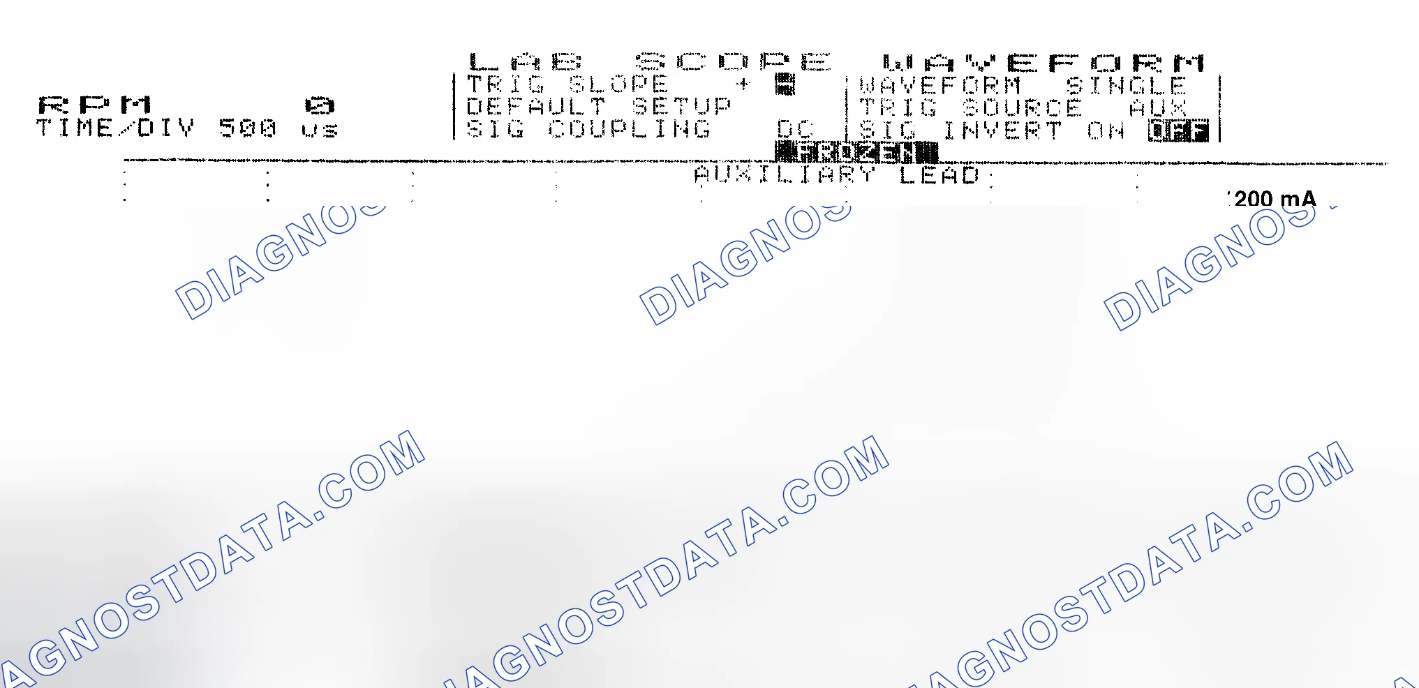 Scheme 17: Single Injector w/Normal Current Flow - Current Pattern