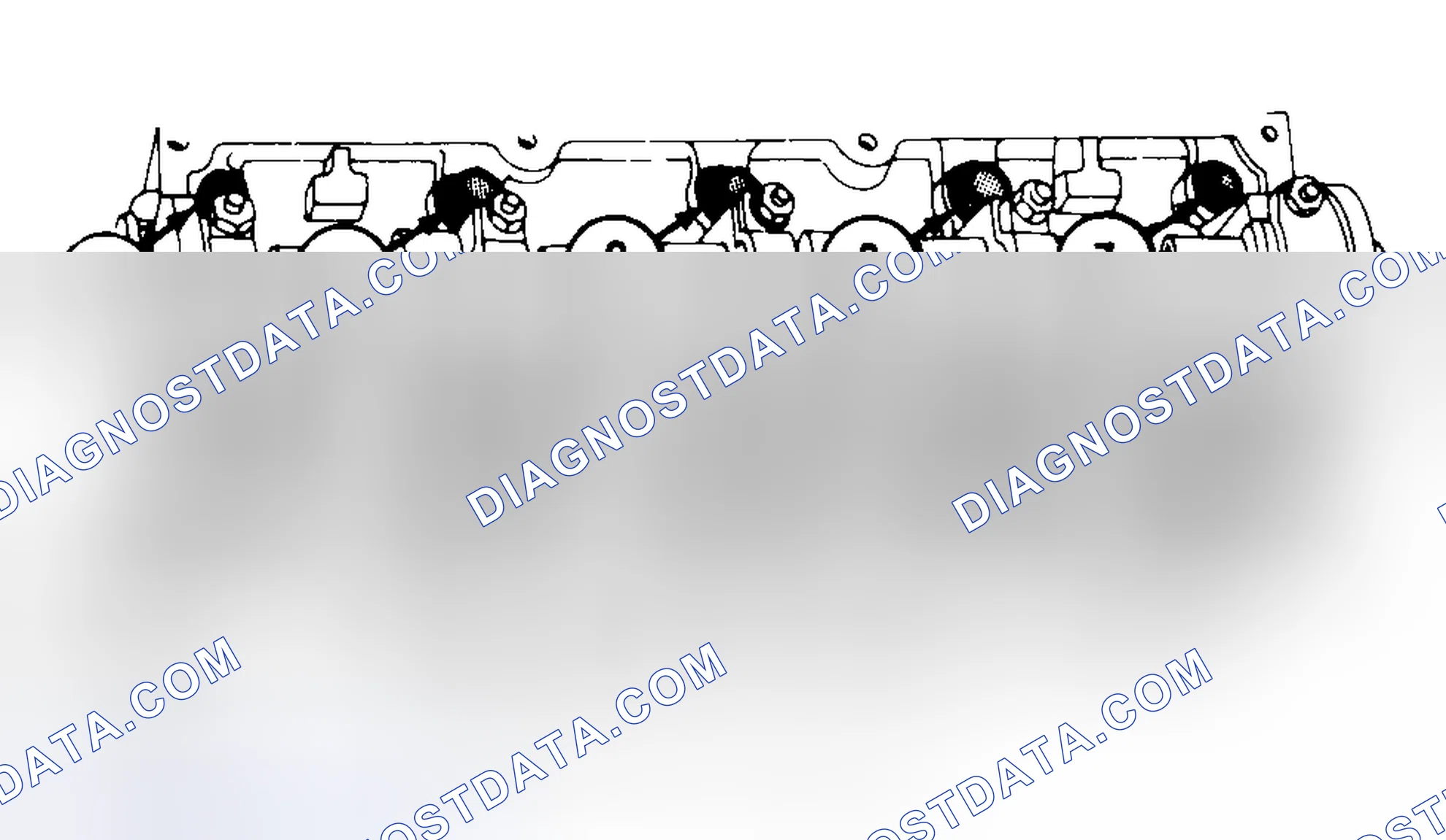 Scheme 7: Typical Cylinder Head Tightening or Loosening Sequence