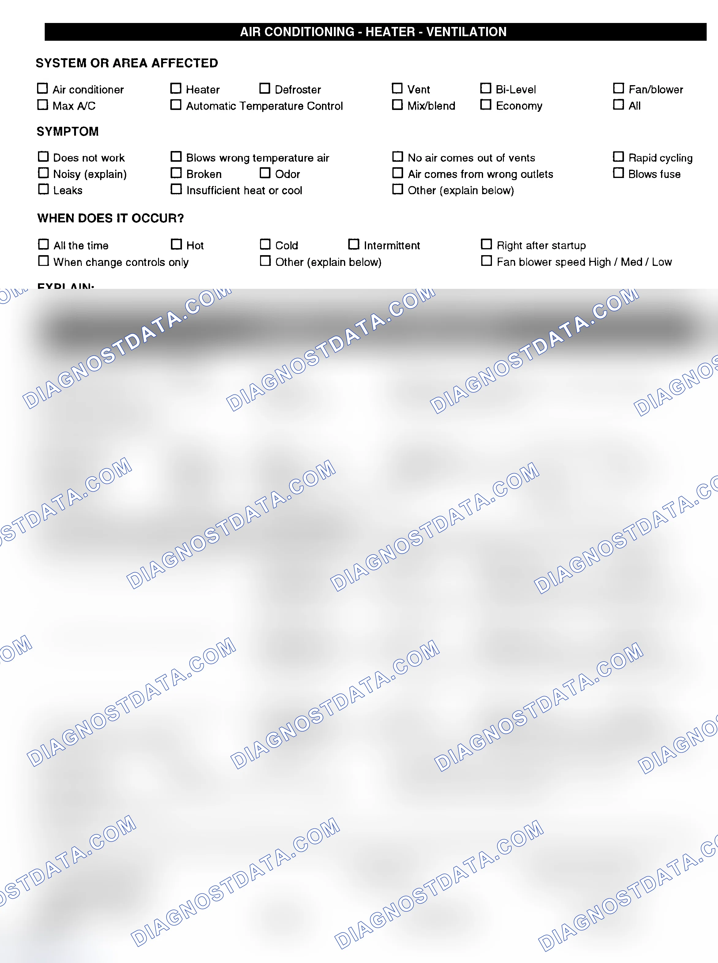 Scheme 4: Symptom Check List - Page 3