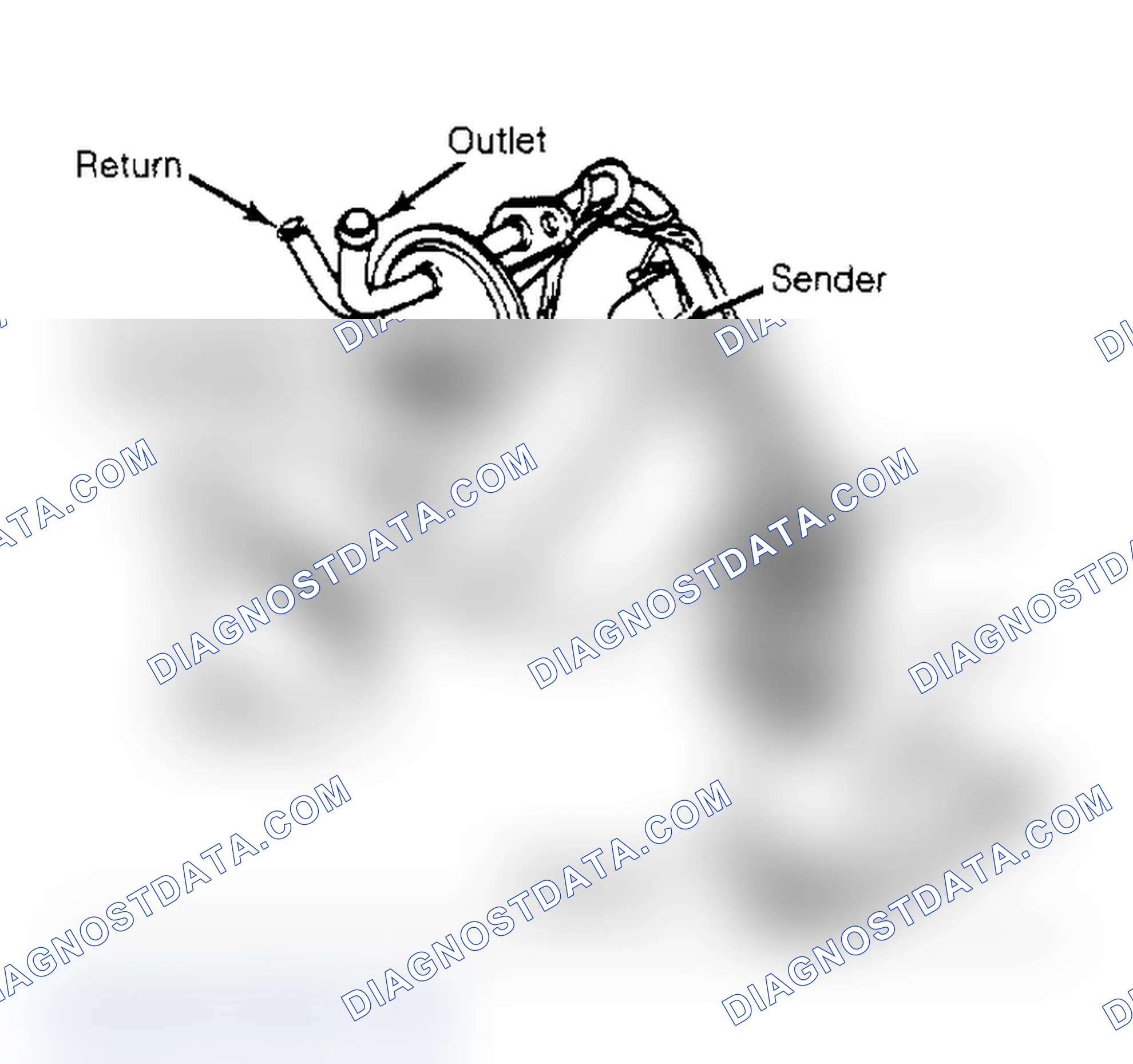 Fig. 2: Typical Electric Fuel Pump Installation In Fuel Tank (All But Aries and Reliant