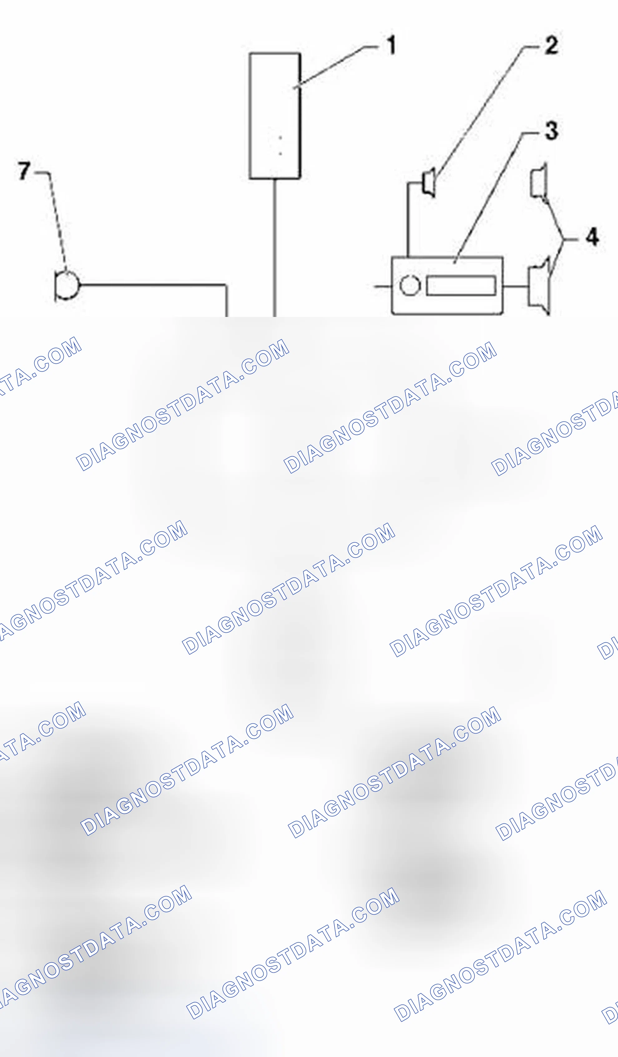 Scheme 452: Hands-free Telephone through m.y. 2001, layout