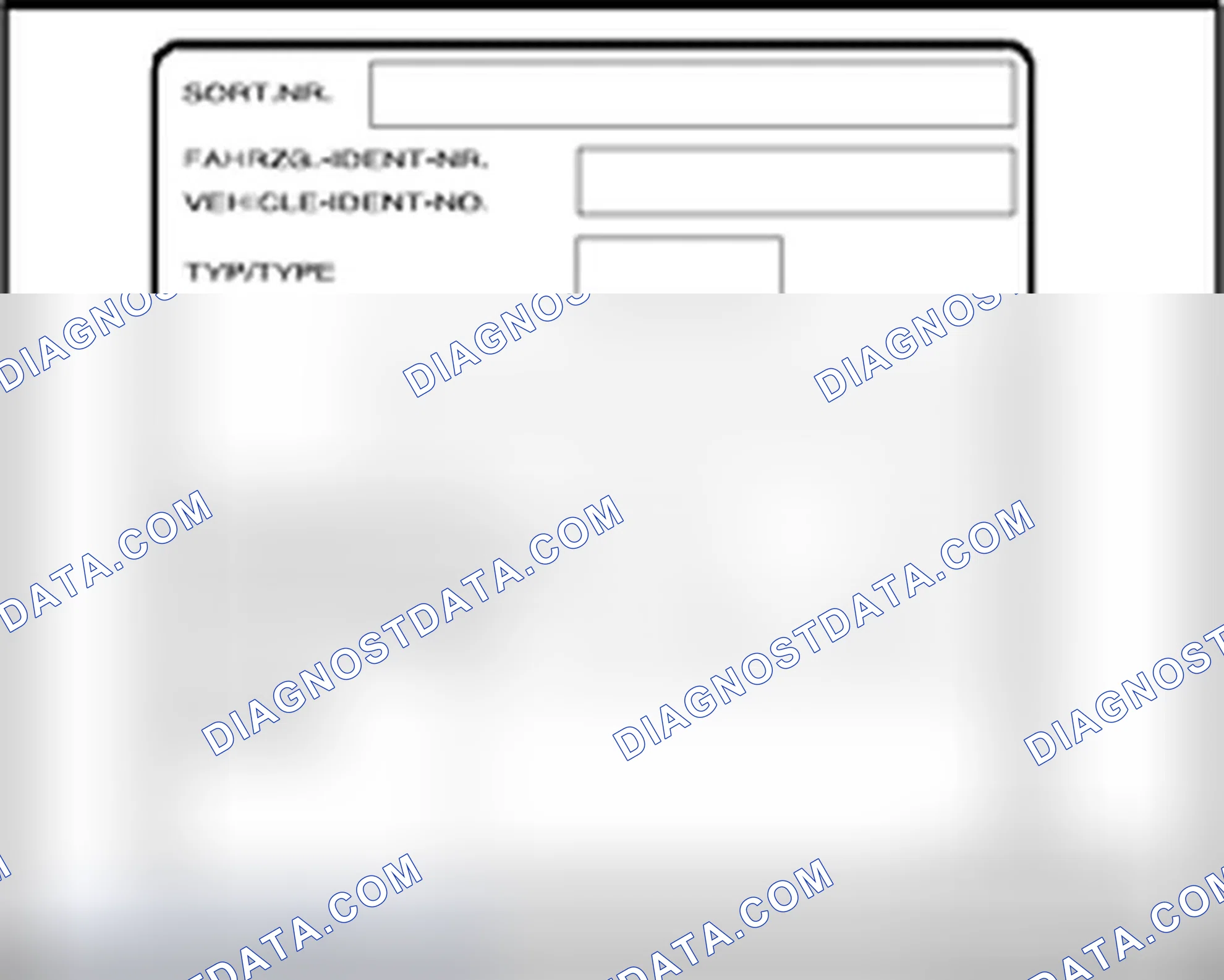 Scheme 2: Vehicle data sticker