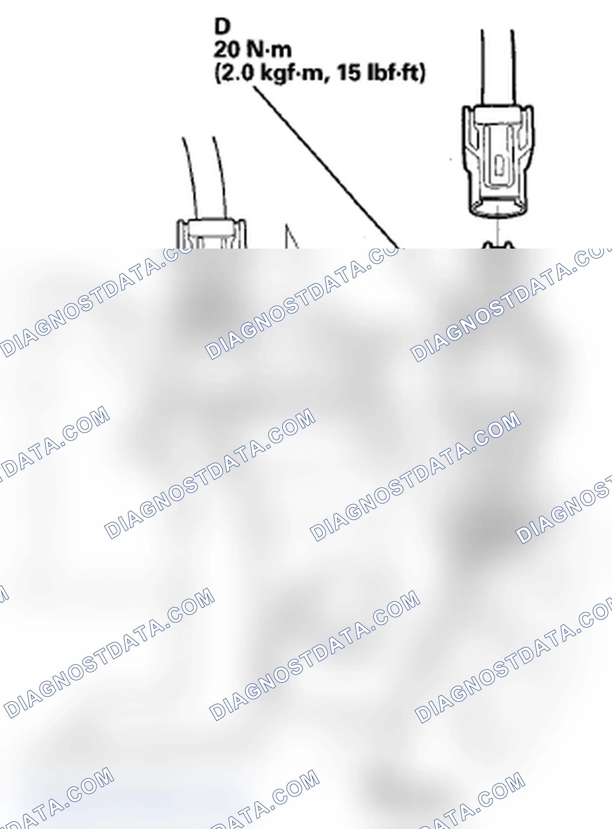 Scheme 189: Transmission Fluid Pressure Switch D (5th Clutch) Replacement