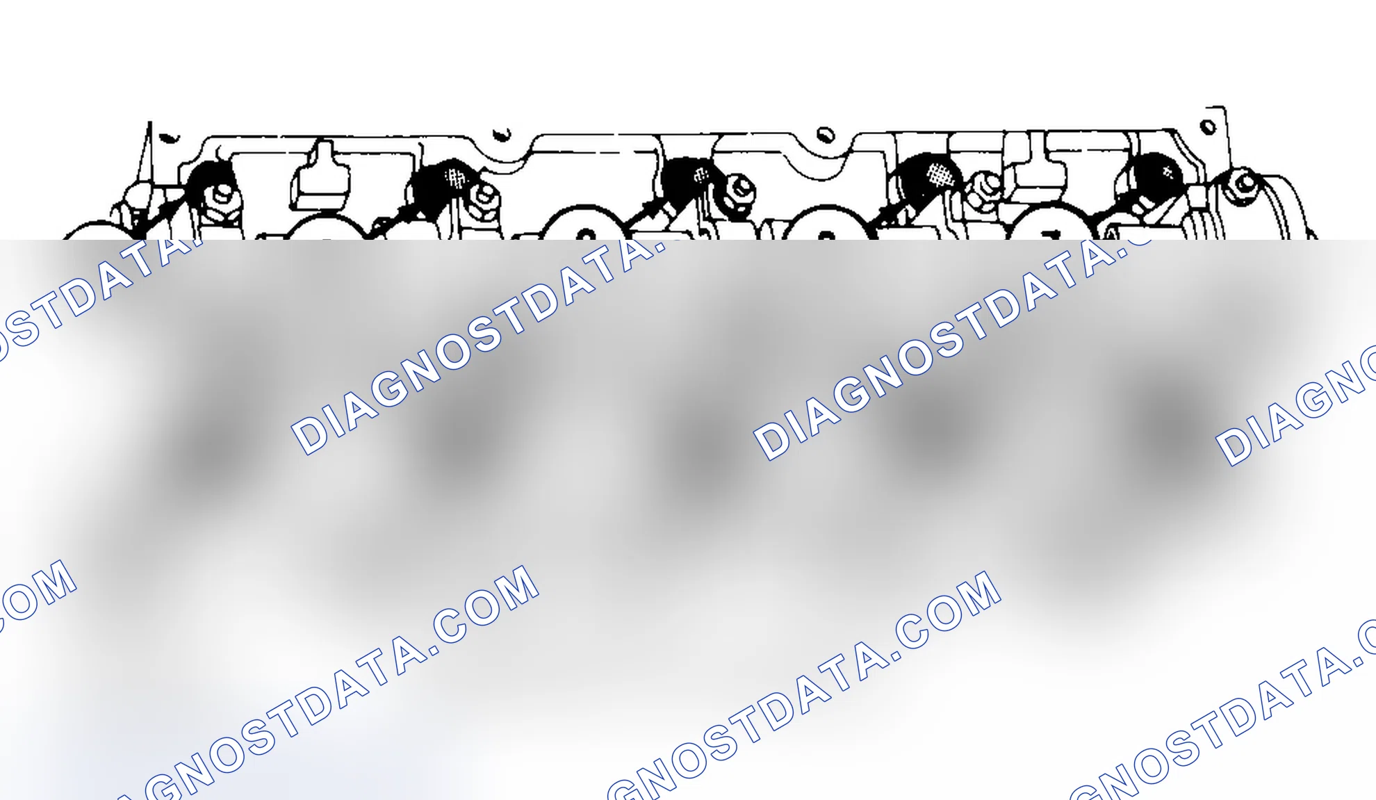Scheme 3: Typical Cylinder Head Tightening or Loosening Sequence