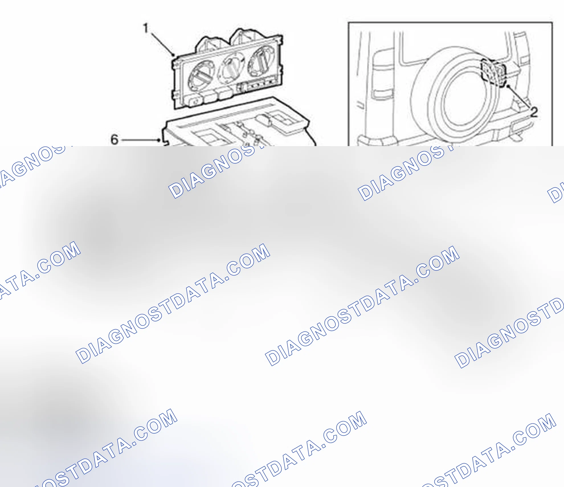 Scheme 1: Heating and ventilation component layout