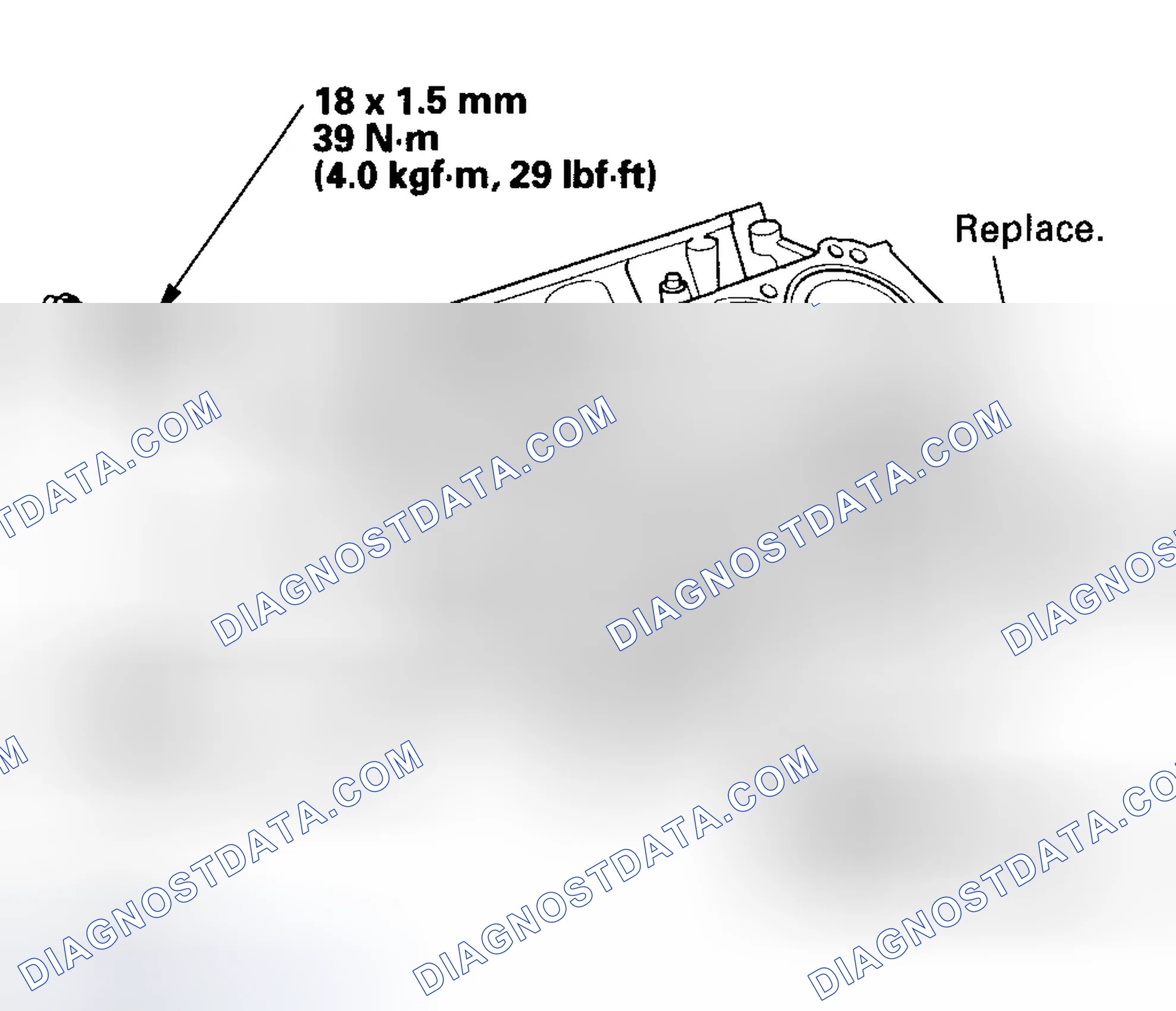 Scheme 456: Drain Bolt Installation