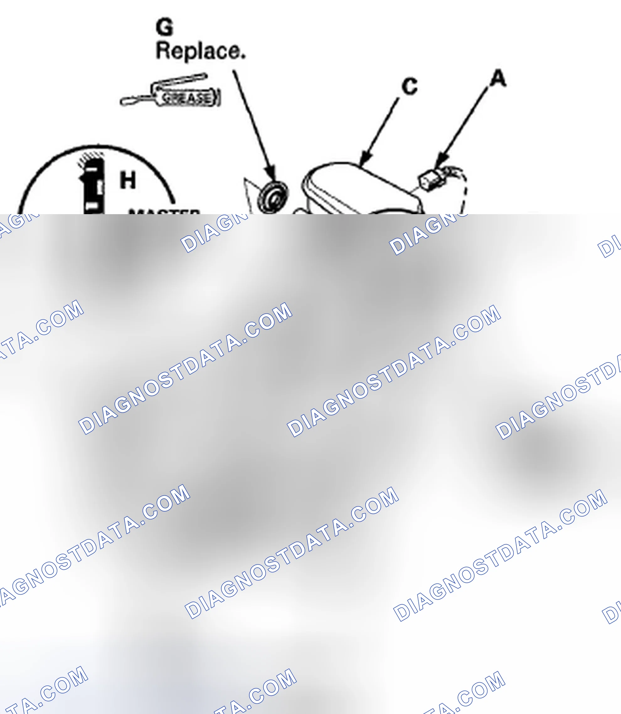 Scheme 12: Master Cylinder Replacement