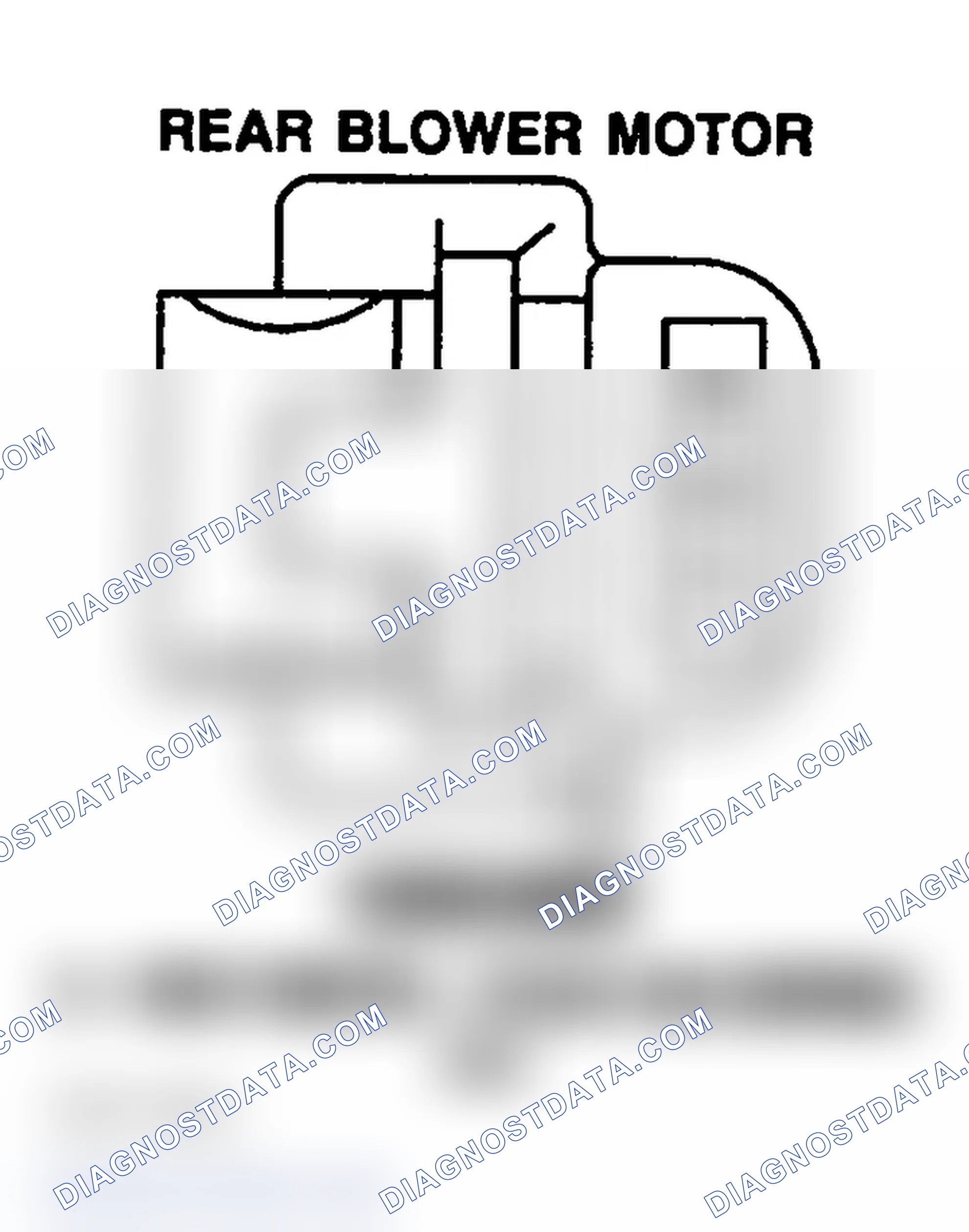 Scheme 209: REAR BLOWER MOTOR