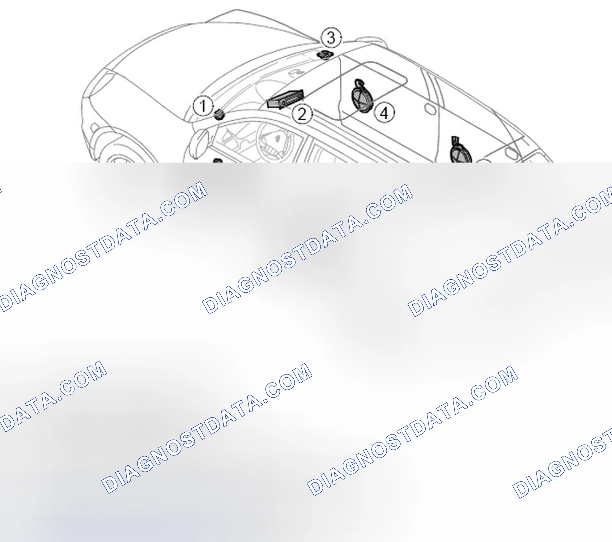Scheme 54: Component arrangement PCM2/ CDR23 basic sound system