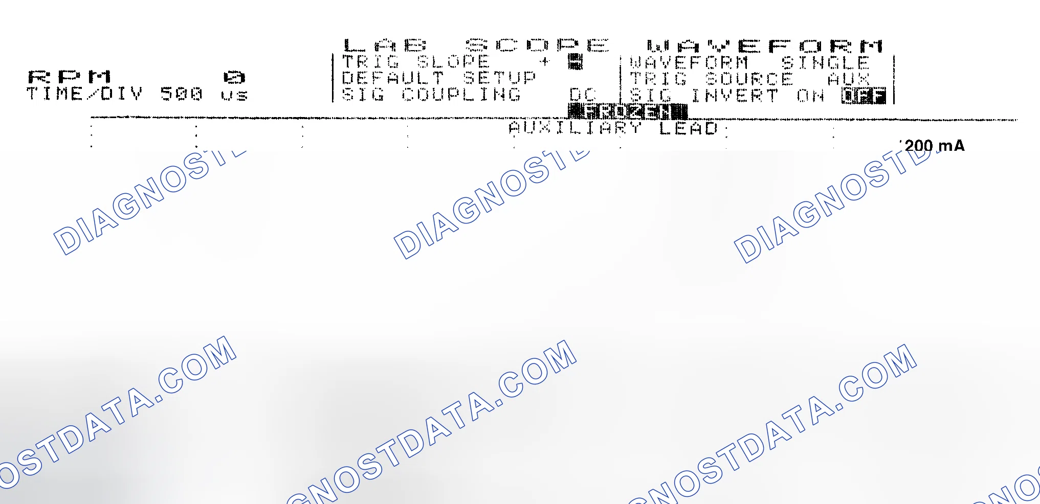 Scheme 17: Single Injector w/Normal Current Flow - Current Pattern