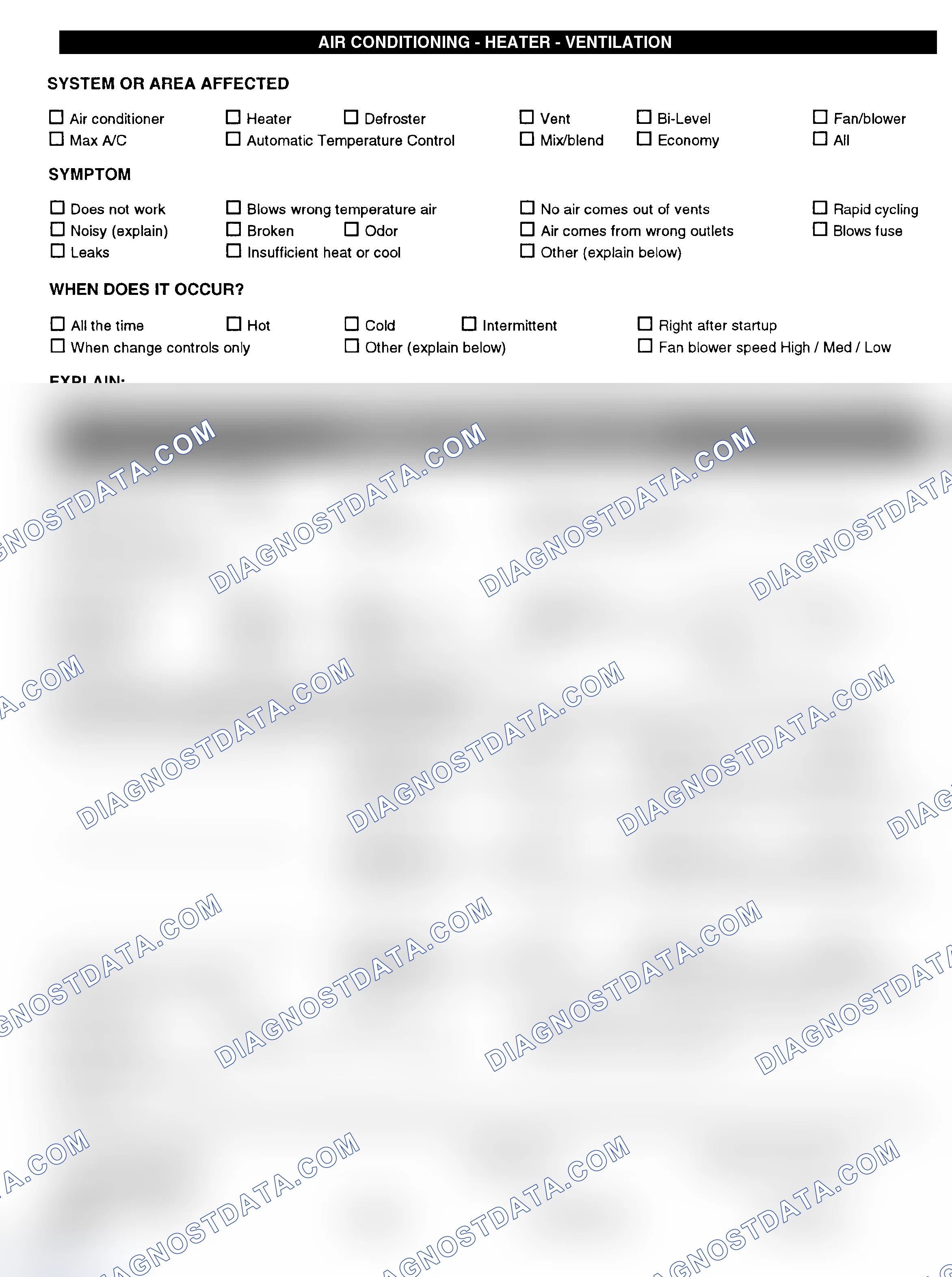 Scheme 4: Symptom Check List - Page 3